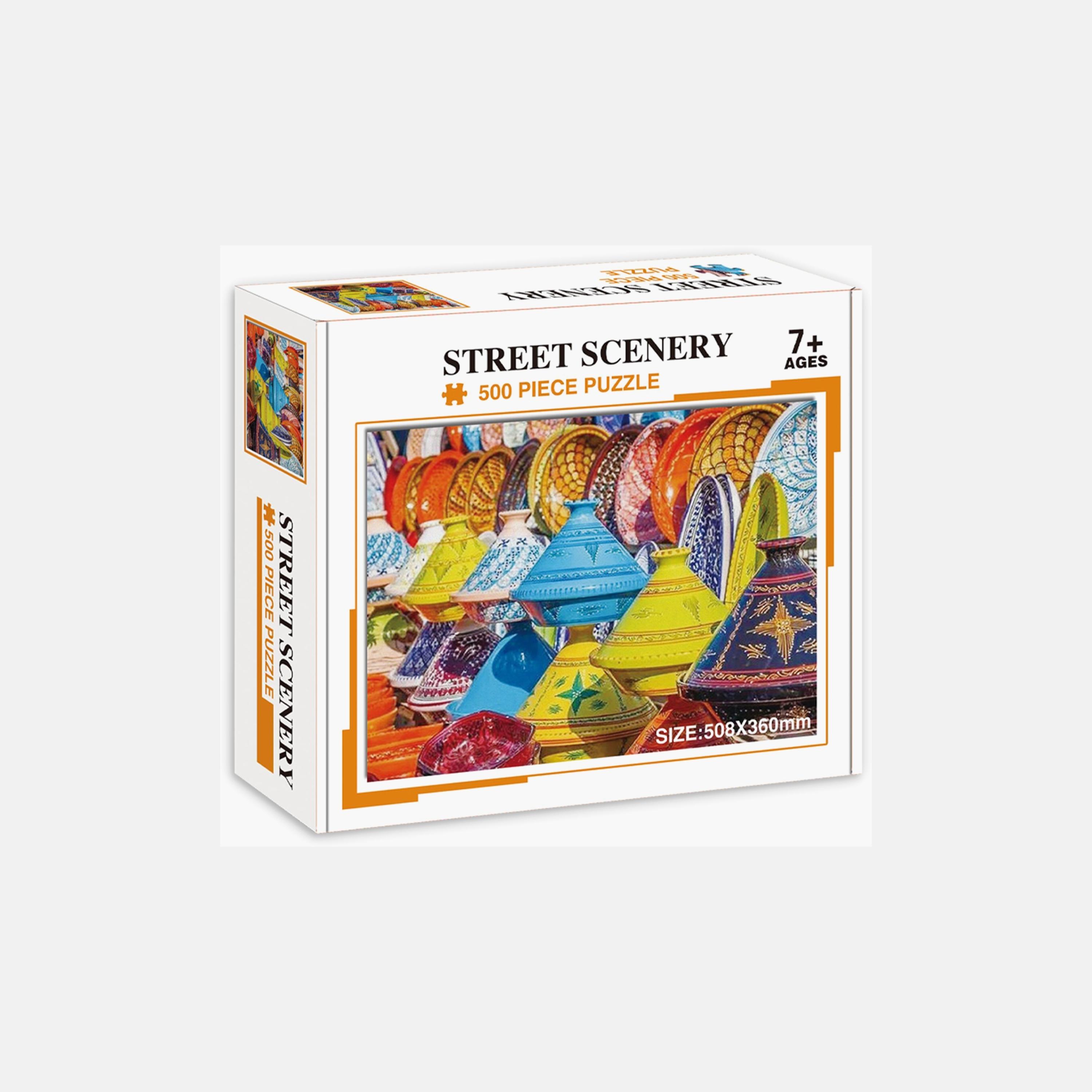 Little Story 500-Piece Moroccan Art and Culture Jigsaw Puzzle-toys-indoortoys-puzzles-image-4