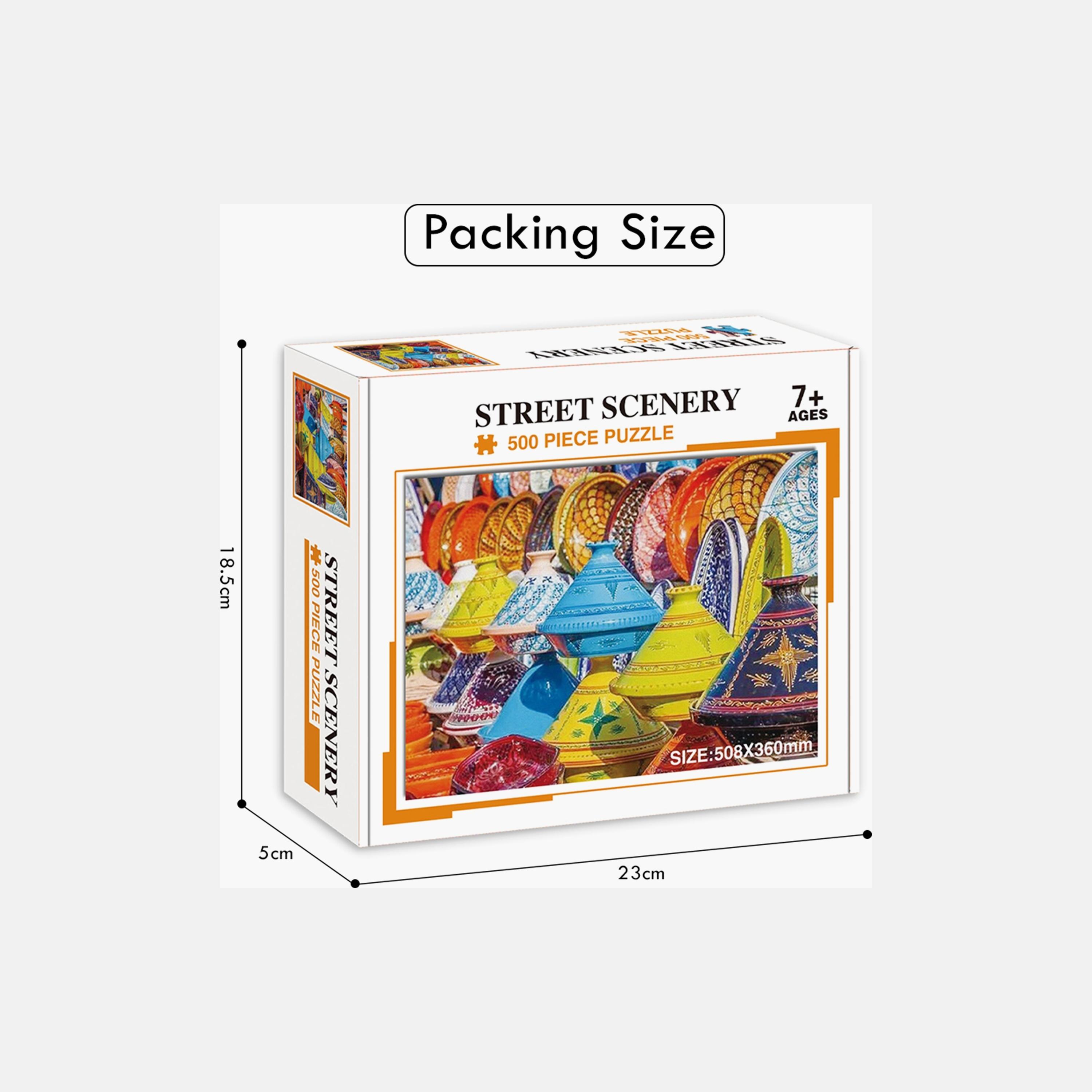 Little Story 500-Piece Moroccan Art and Culture Jigsaw Puzzle-toys-indoortoys-puzzles-image-5
