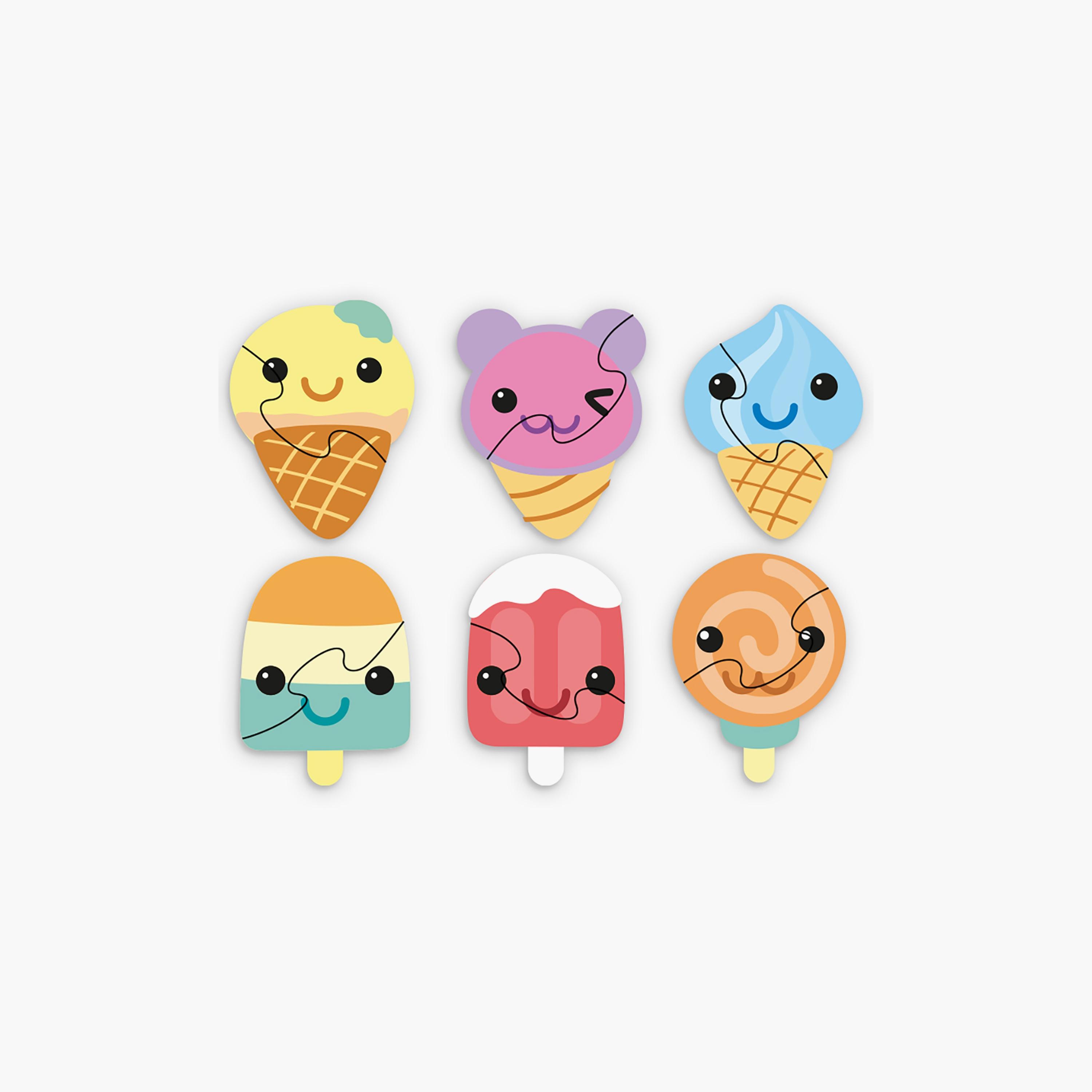 Little Story 6-in-1 Ice Cream Matching Puzzle Playset-toys-indoortoys-puzzles-image-2