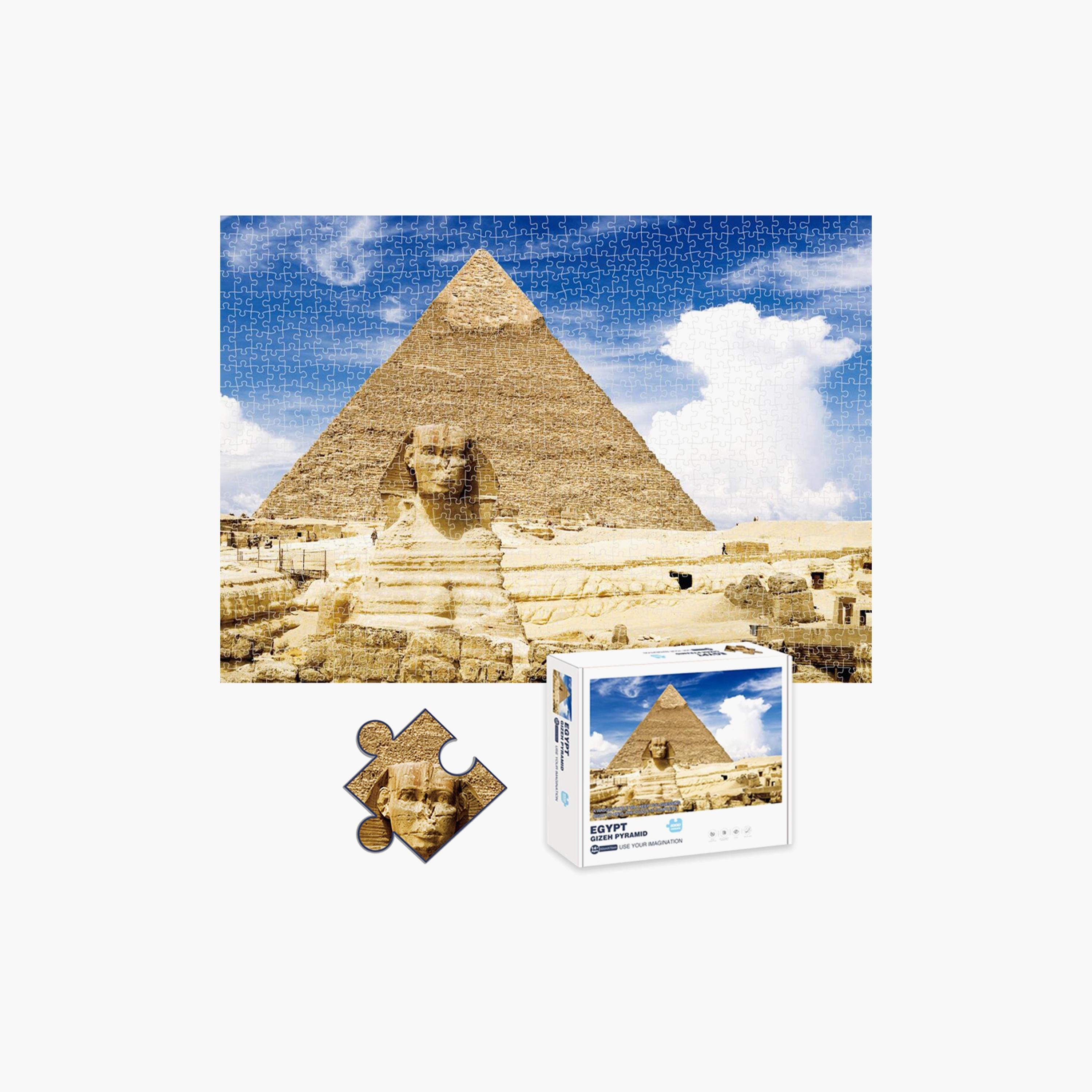Little Story 1000-Piece The Great Pyramid of Giza Jigsaw Puzzle-toys-indoortoys-puzzles-image-1