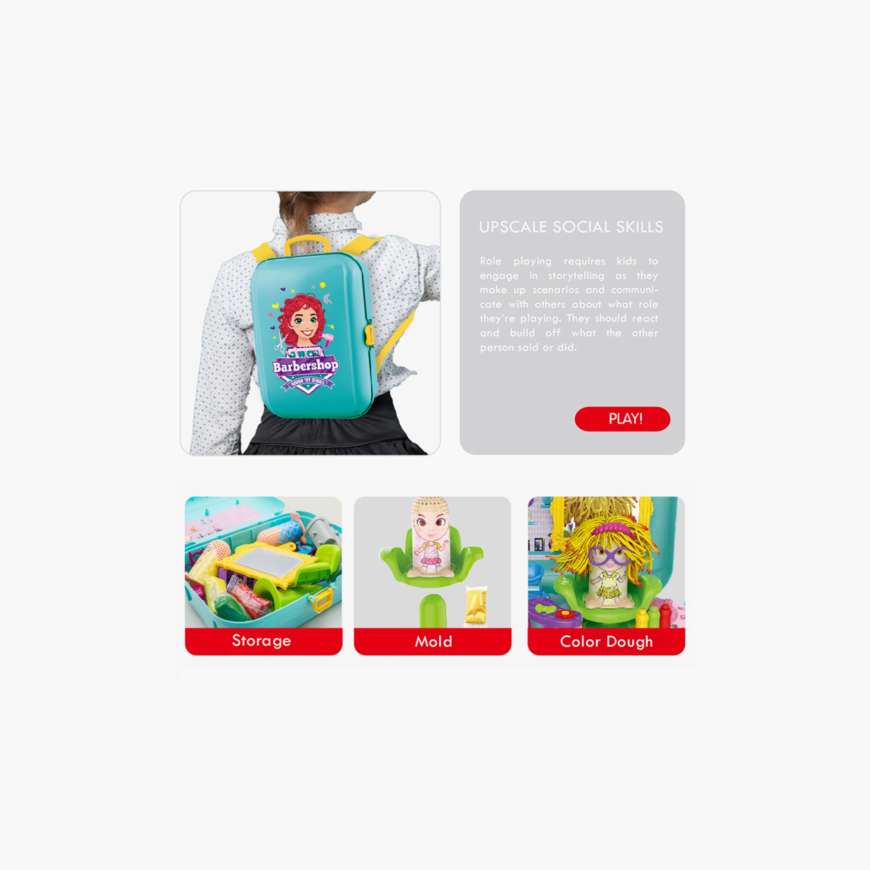 Little Story 30-Piece Barbershop Dough Backpack Playset-toys-educational-doughtoys-image-4