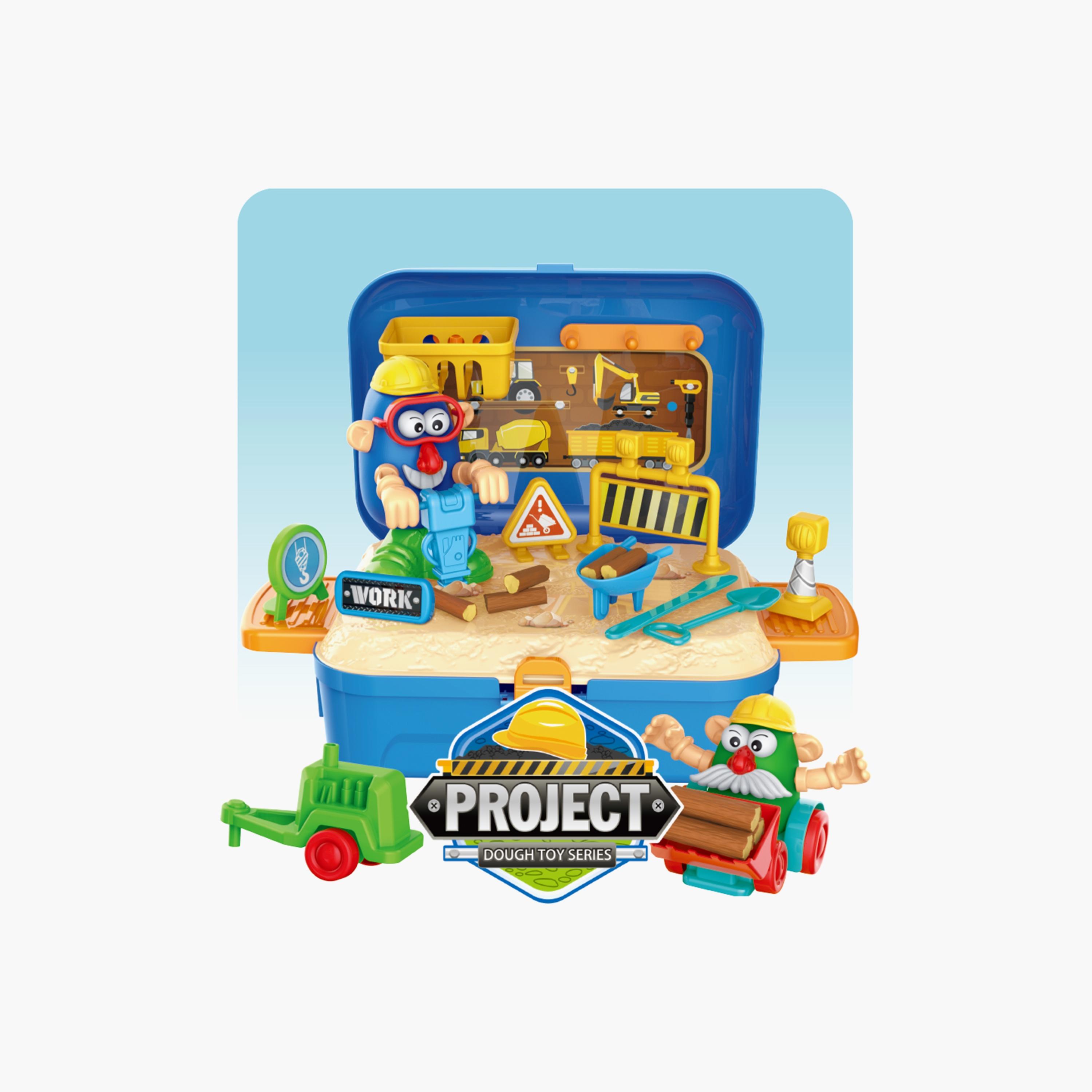 Little Story 42-Piece Engineering Construction Dough Backpack Playset-toys-roleplay-toolsandconstructionsets-image-2