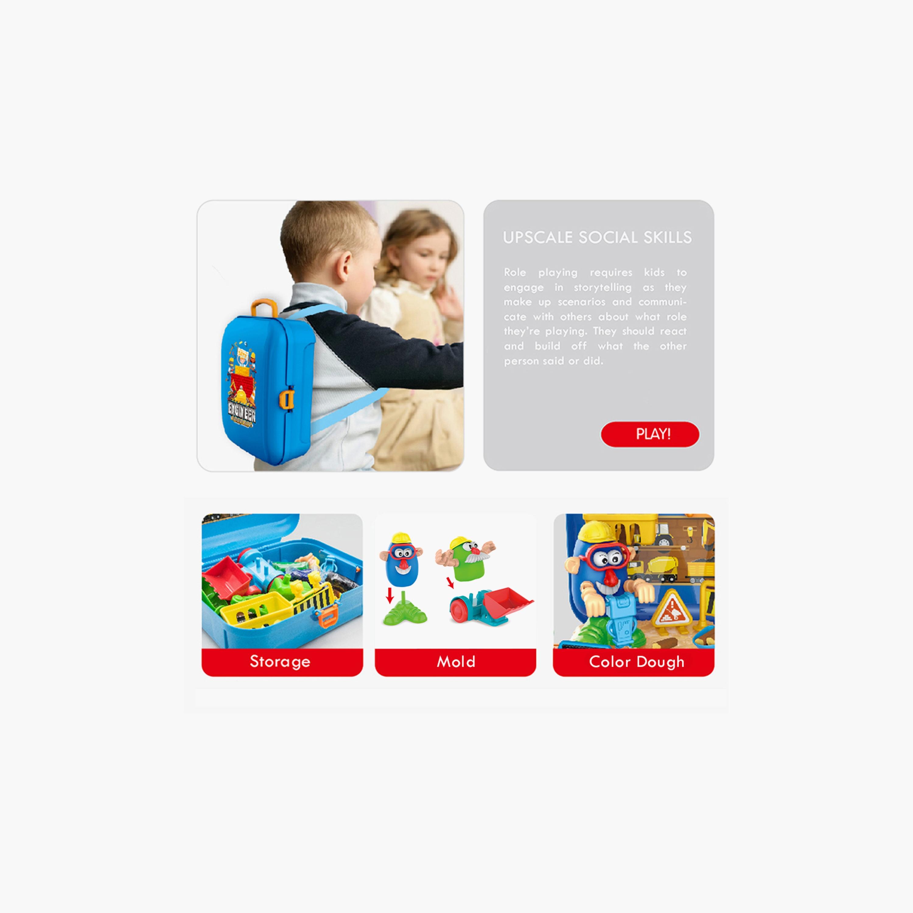 Little Story 42-Piece Engineering Construction Dough Backpack Playset-toys-roleplay-toolsandconstructionsets-image-4