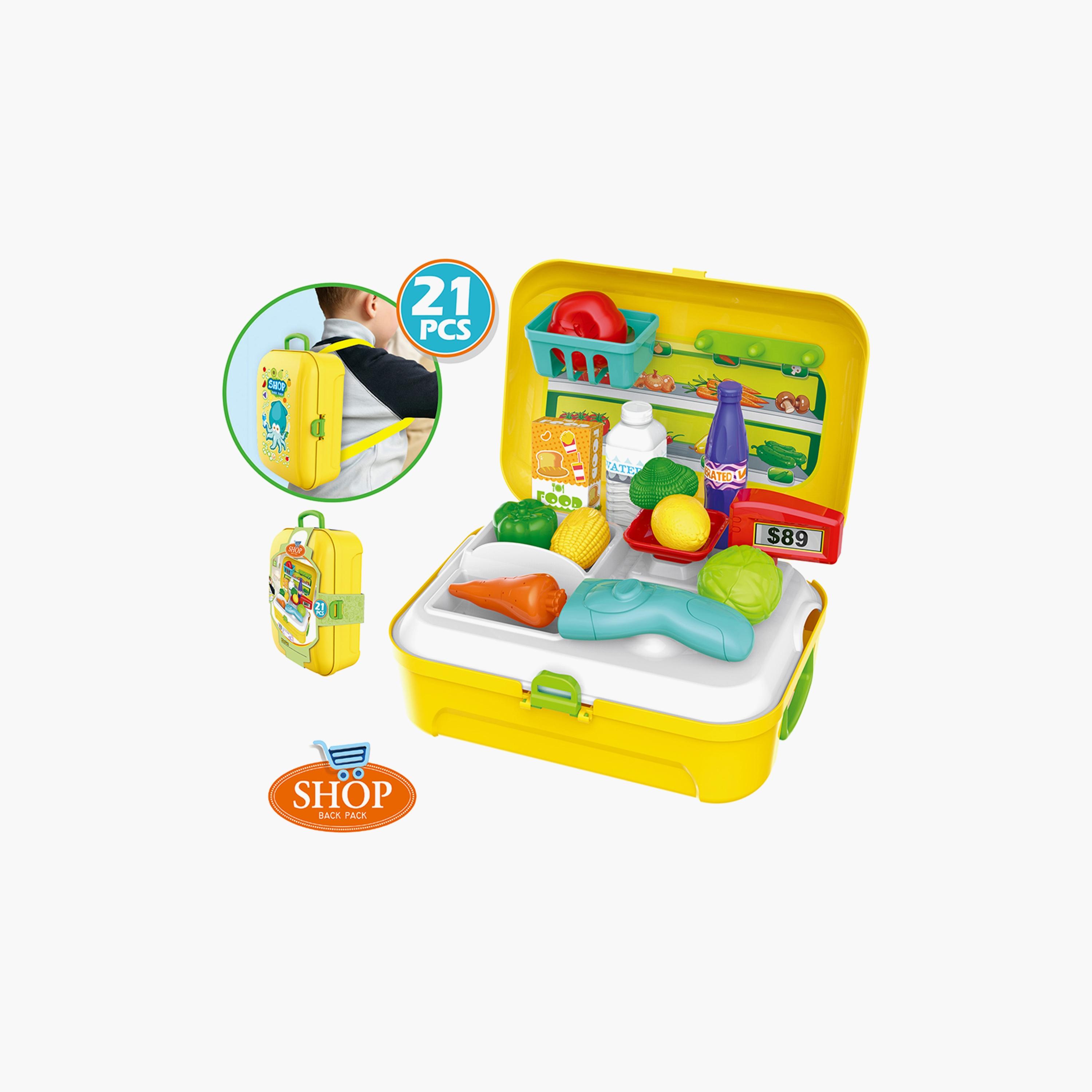 Little Story 21-Piece Shopkeeper Playset in Box-toys-roleplay-supermarketandshoppingsets-image-2