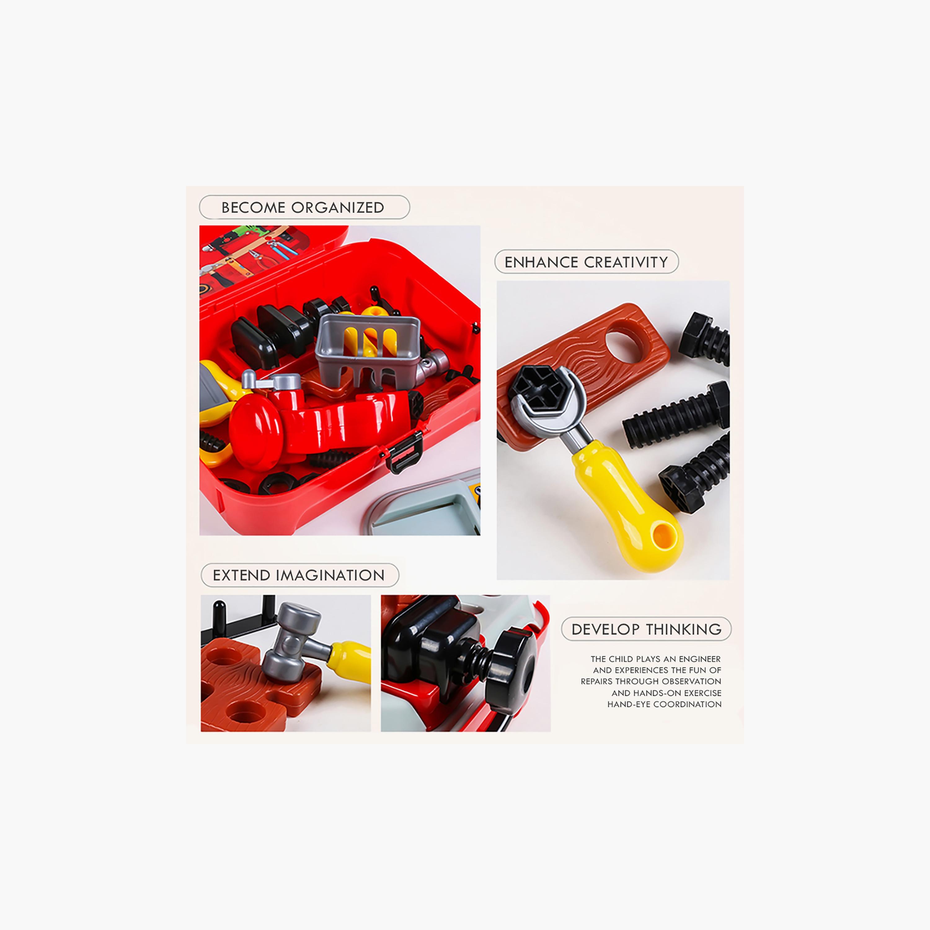 Little Story 25-Piece Mechanic Builder Toolbox Backpack Playset-toys-roleplay-toolsandconstructionsets-image-3