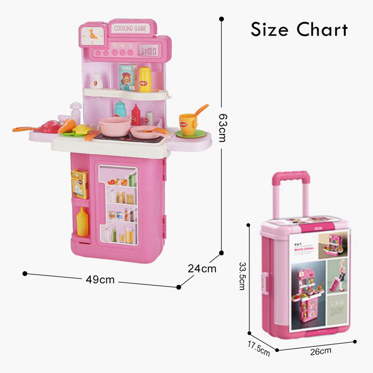 Little Story 41-Piece Light and Sound Kitchen Trolley Playset-toys-roleplay-kitchensets-image-7