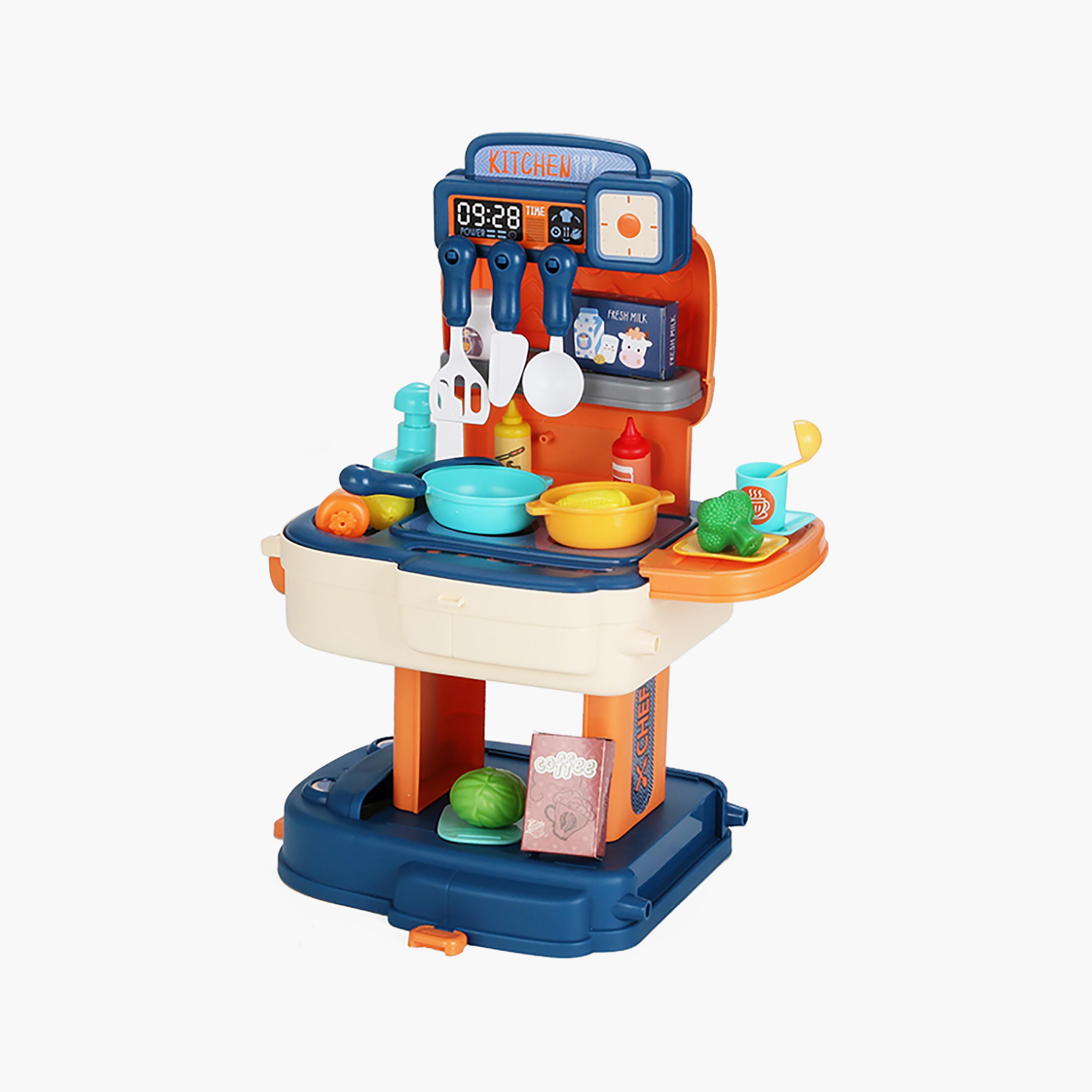 Little Story 34-Piece Kitchen Playset in Backpack-toys-roleplay-kitchensets-image-1