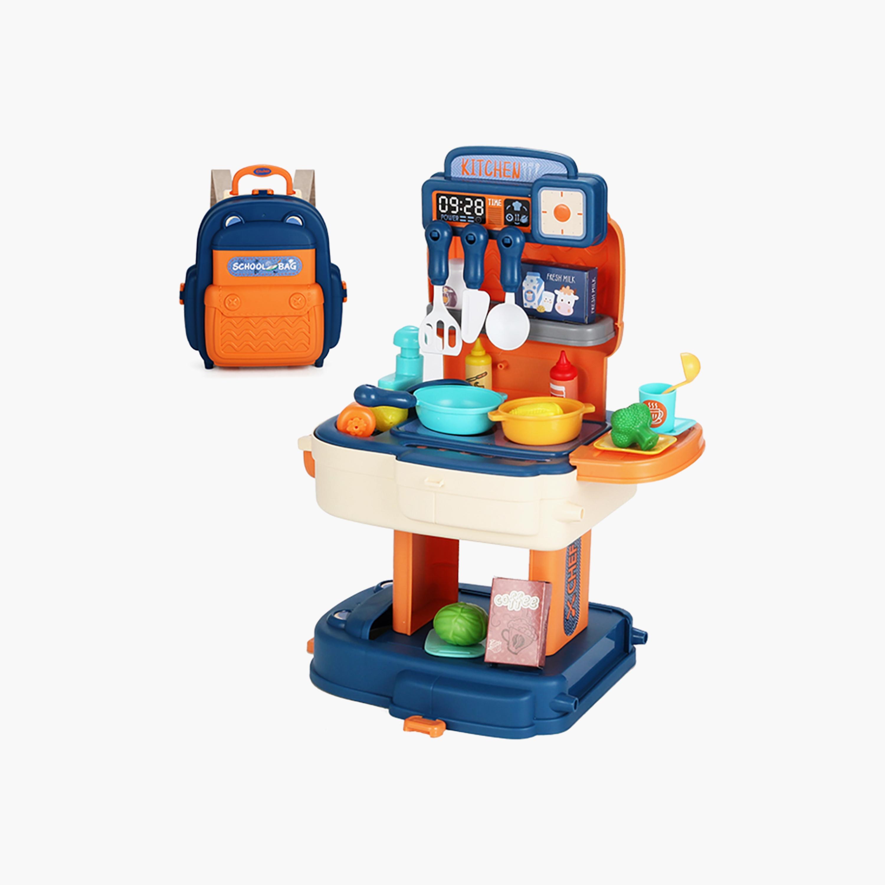 Little Story 34-Piece Kitchen Playset in Backpack-toys-roleplay-kitchensets-image-2