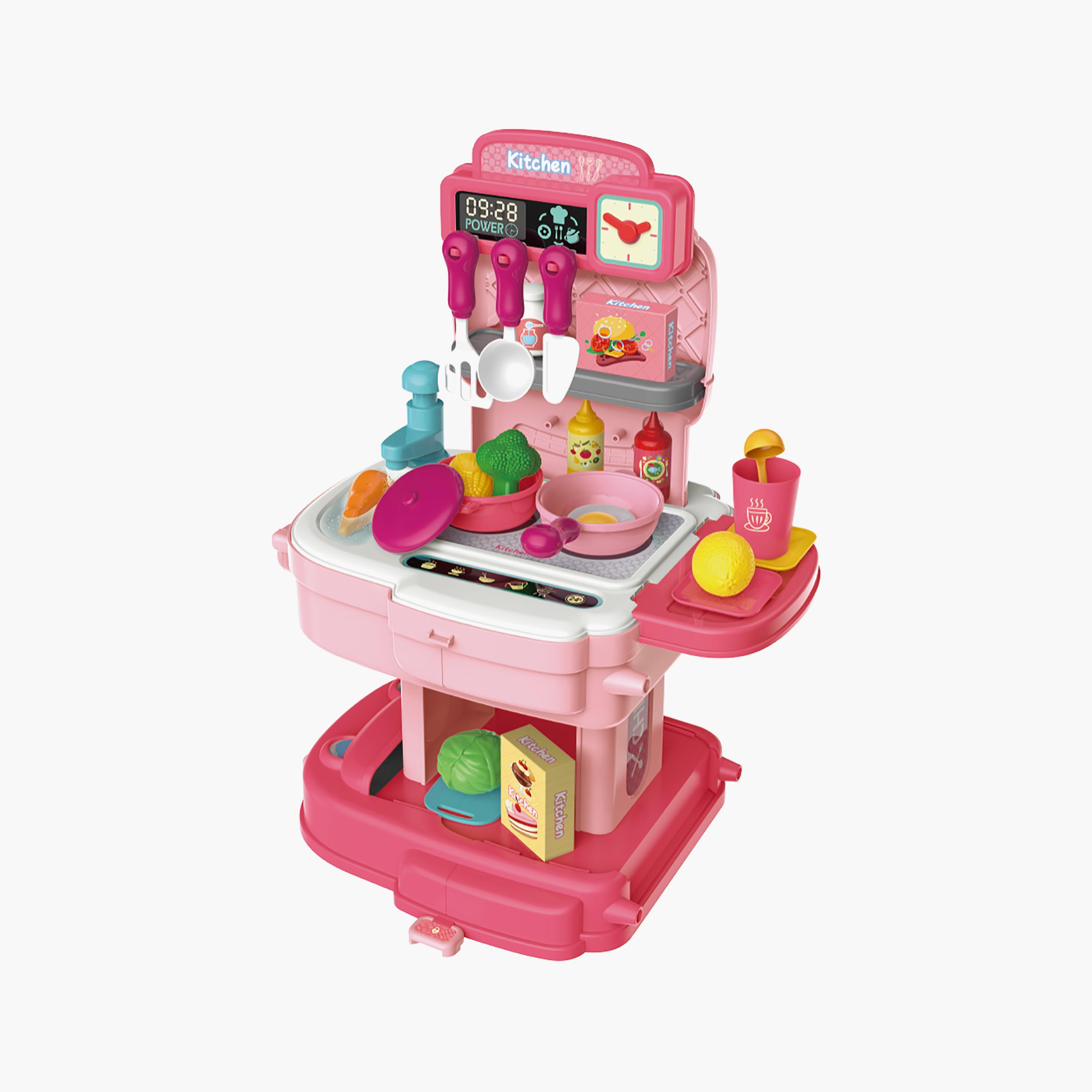 Little Story 34-Piece Kitchen Playset in Backpack-toys-roleplay-kitchensets-image-1