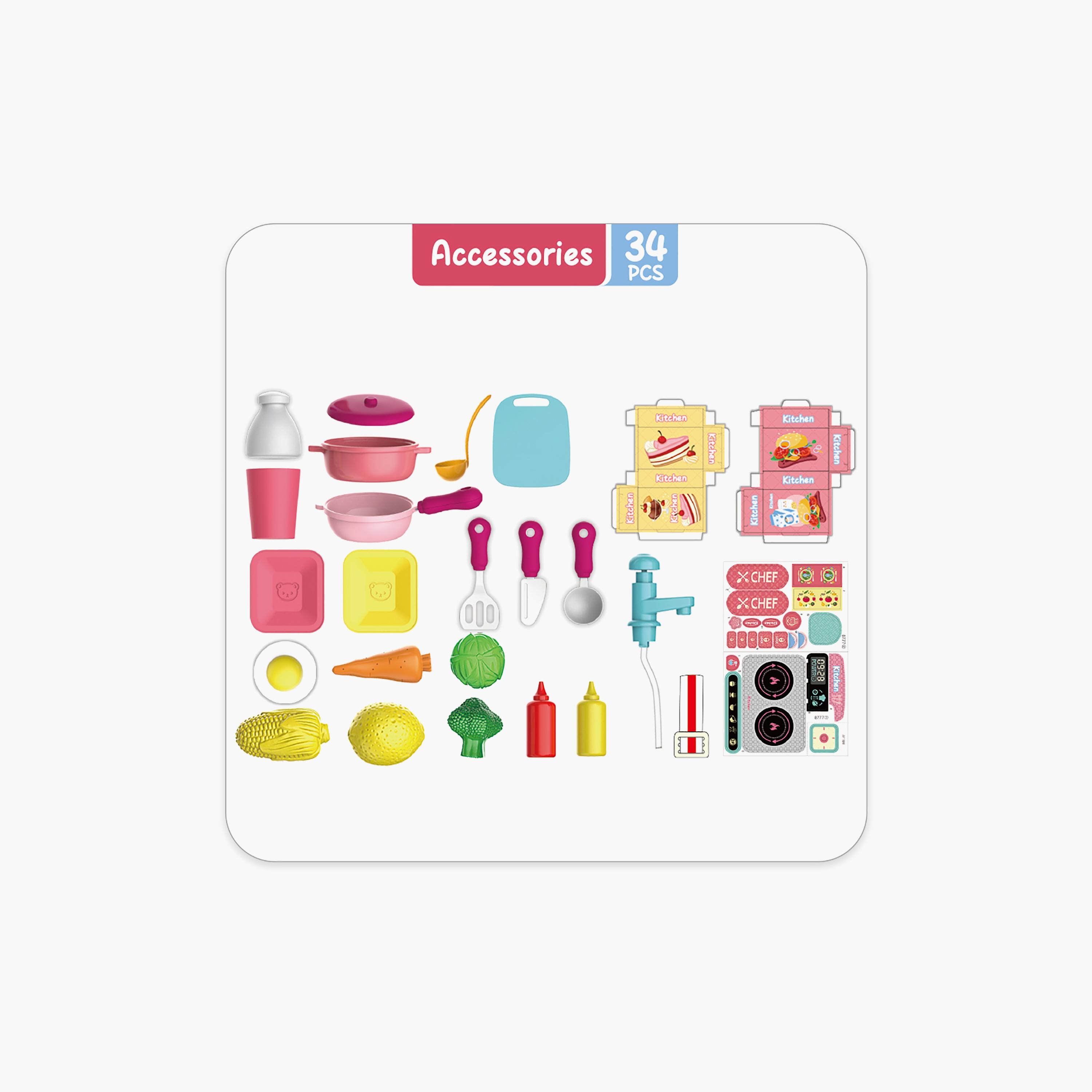 Little Story 34-Piece Kitchen Playset in Backpack-toys-roleplay-kitchensets-image-5