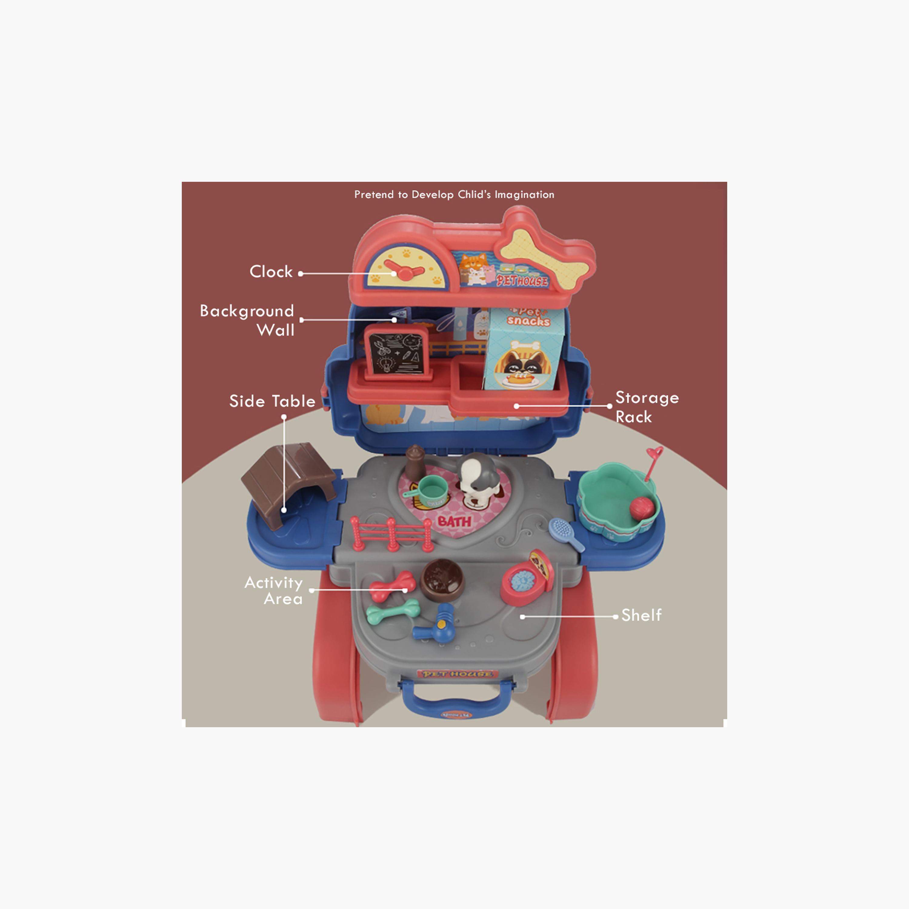 Little Story 26-Piece Animal Care Playset in Backpack-toys-playfigures-animals-image-2