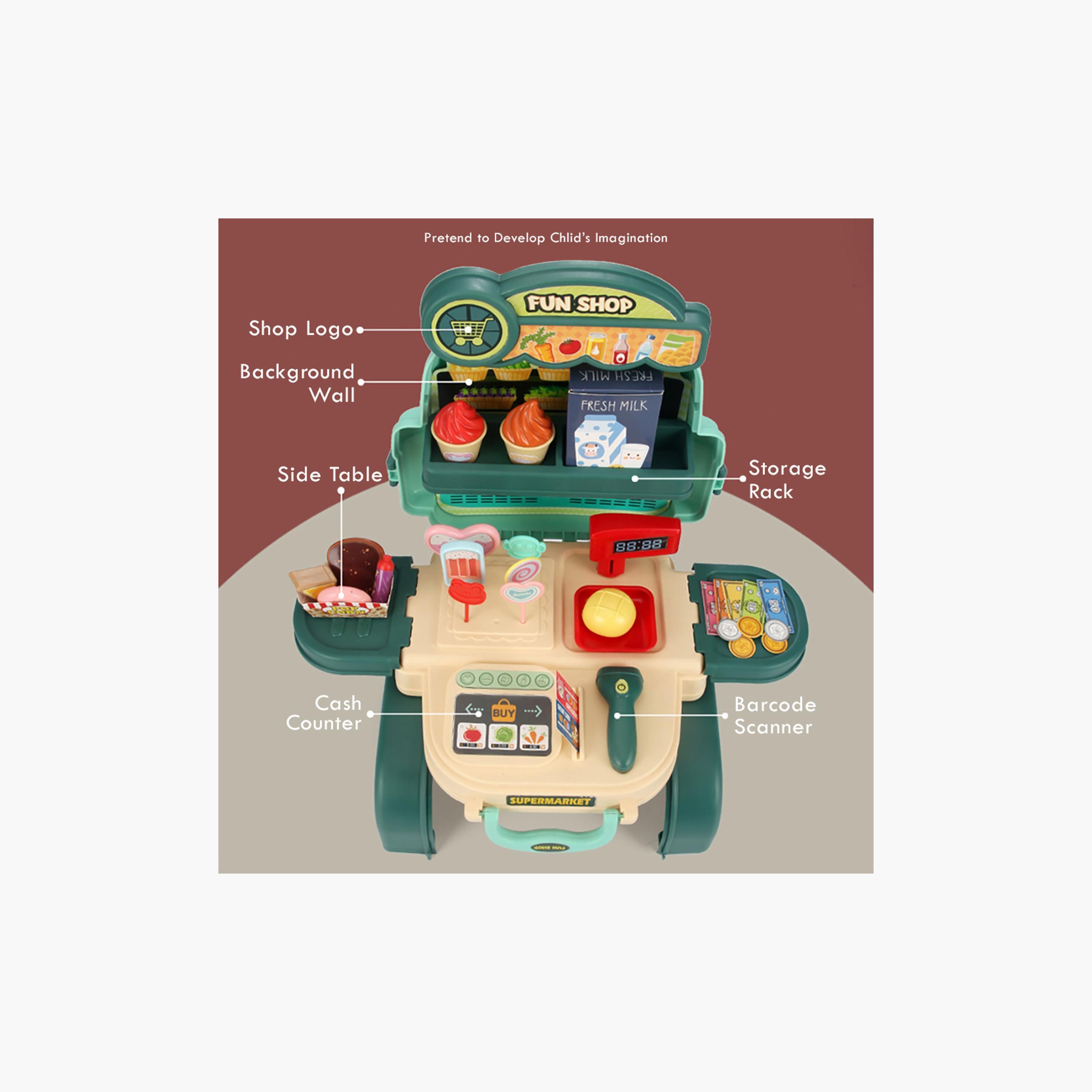 Little Story 36-Piece Supermarket Toy Set-toys-roleplay-supermarketandshoppingsets-image-2