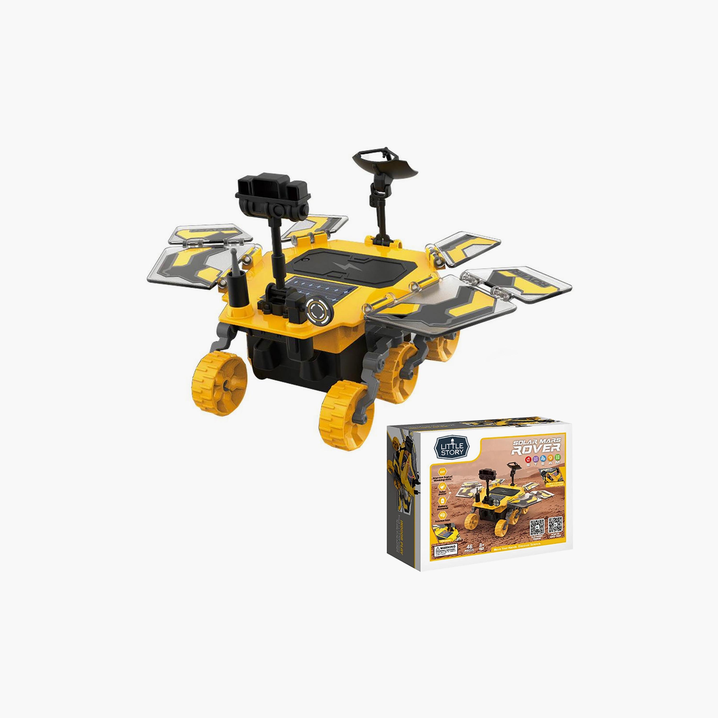 مجموعة أنشطة سولار مارس روفر اصنعها بنفسك من 46 قطعة من ليتل ستوري-toys-educational-stemtoys-image-1
