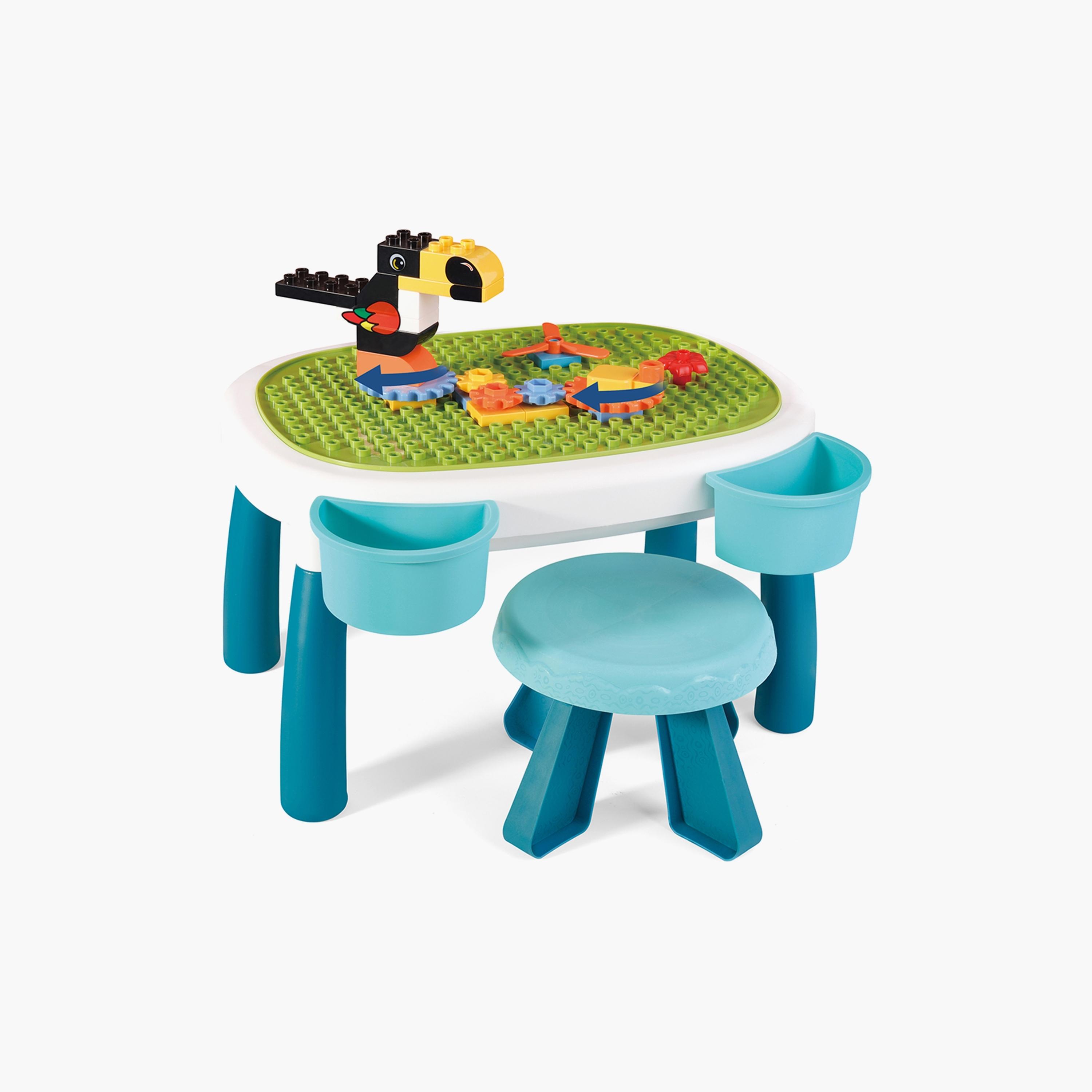 مجموعة مكعبات بناء بازل دوار 35 قطعة اصنعها بنفسك مع مقعد من ليتل ستوري-toys-buildingblocks-blocks-image-1