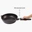 Fissman Rebusto Platinum Coated Non-Stick Deep Frying Pan with Detachable Handle - 28 cm-InfluencerCodes_Ramadan26_All_20012026-image-3