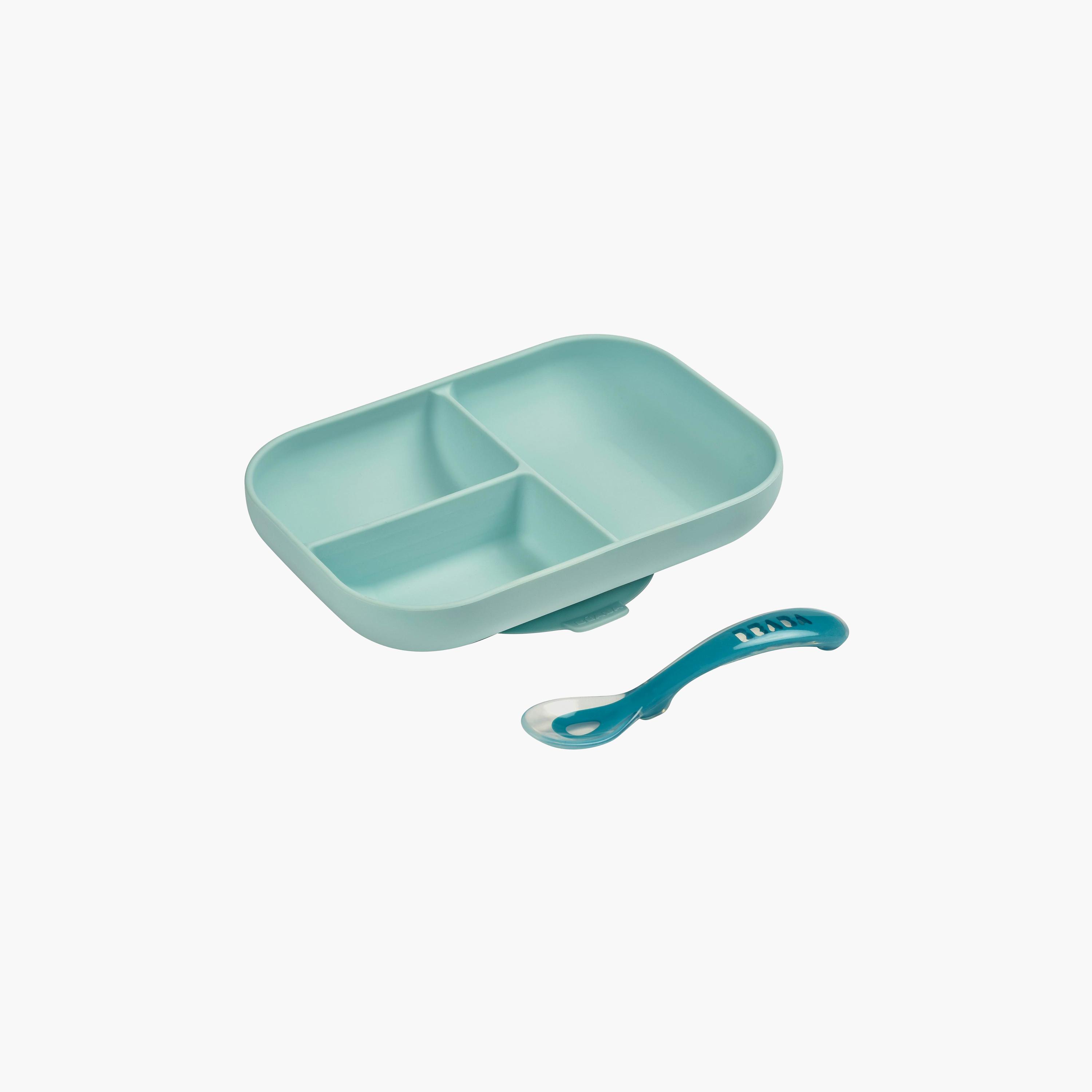 طبق شفط سيليكون مقسم من بيبا-baby-feeding-mealtimeessentials-image-3