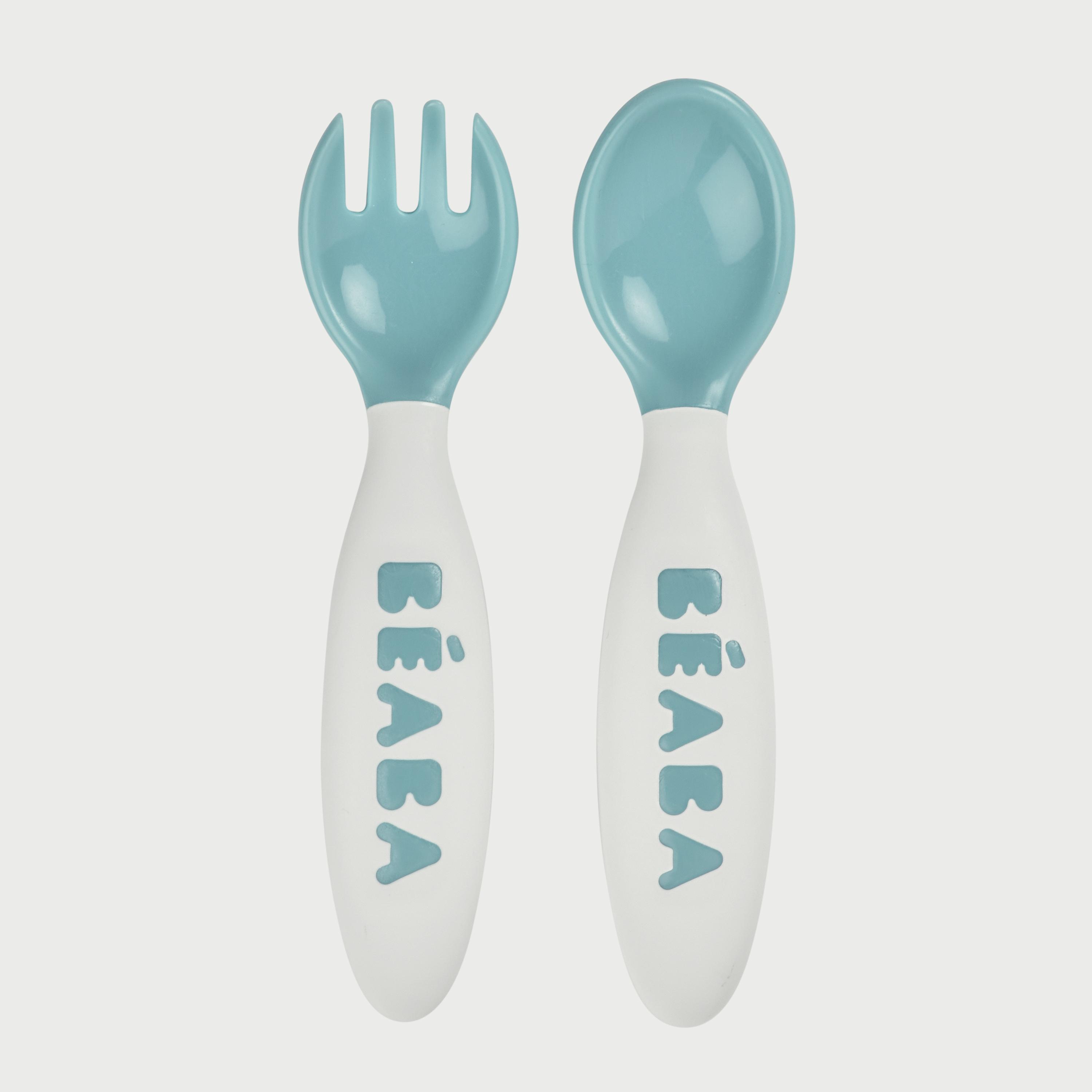 Beaba Training Fork And Spoon 2nd Age-baby-feeding-mealtimeessentials-image-1