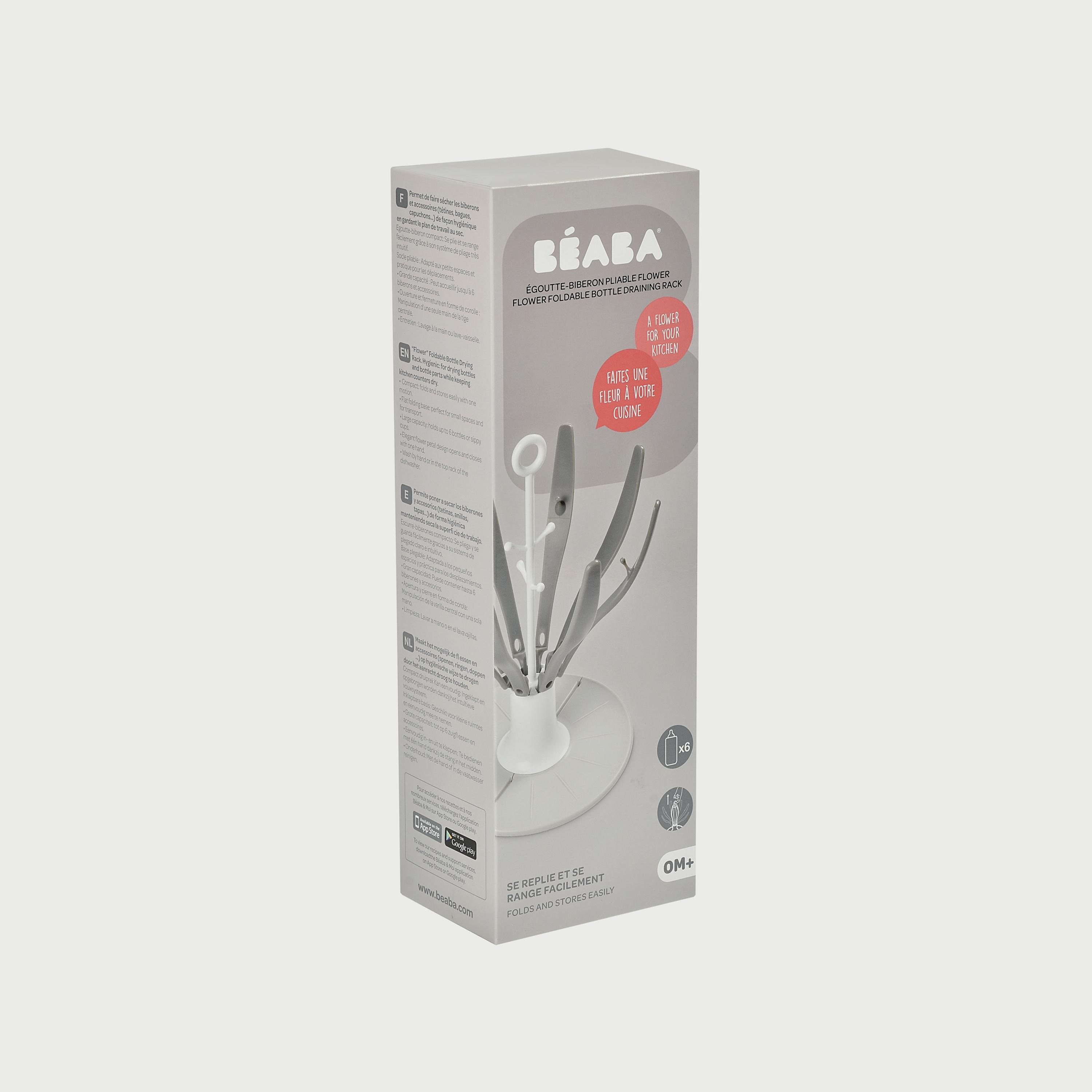 Beaba Flower Foldable Draining Rack-baby-feeding-accessories-image-5