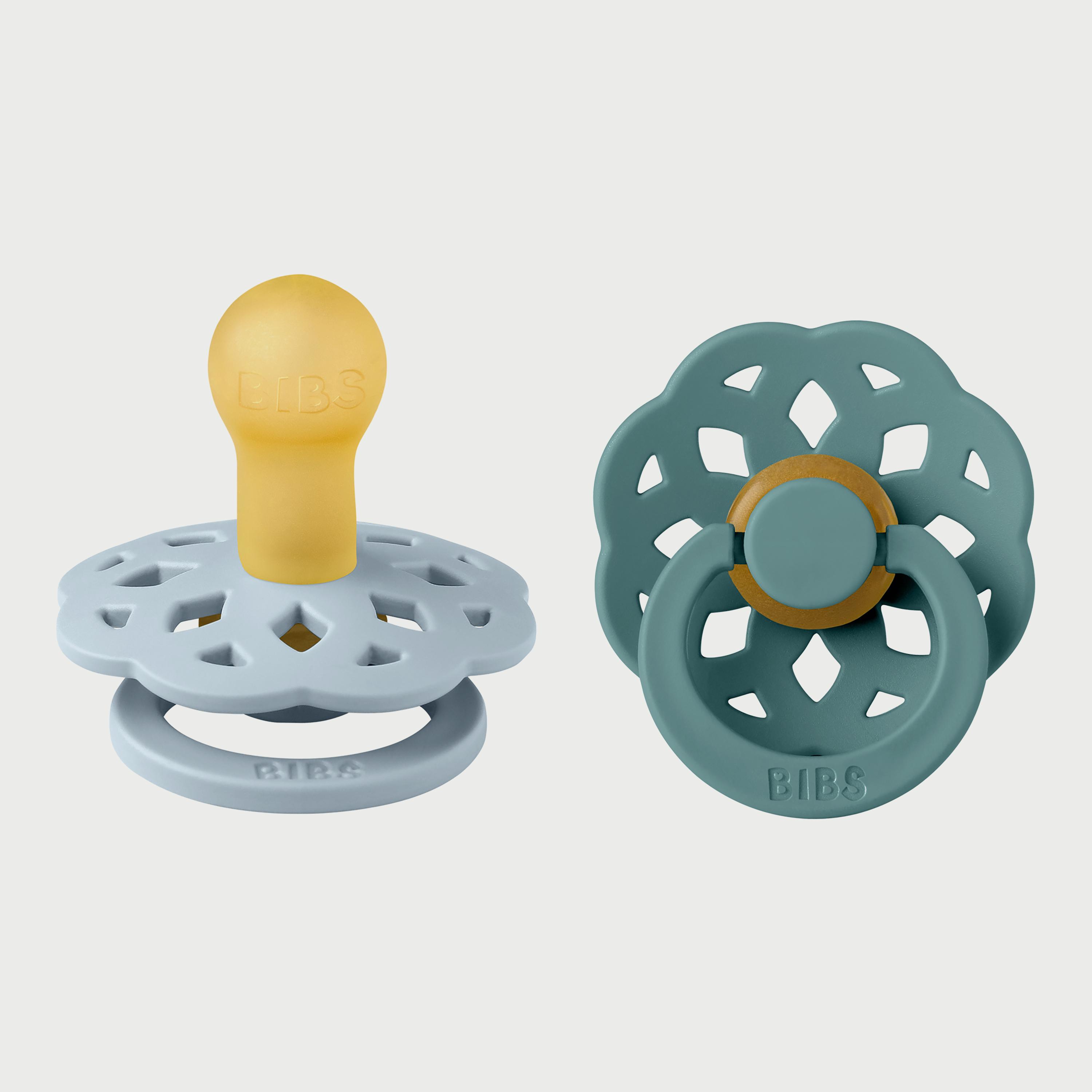 عبوة من قطعتين من بوهيم لاتيكس S1 من بيبس-baby-feeding-pacifiers-image-1
