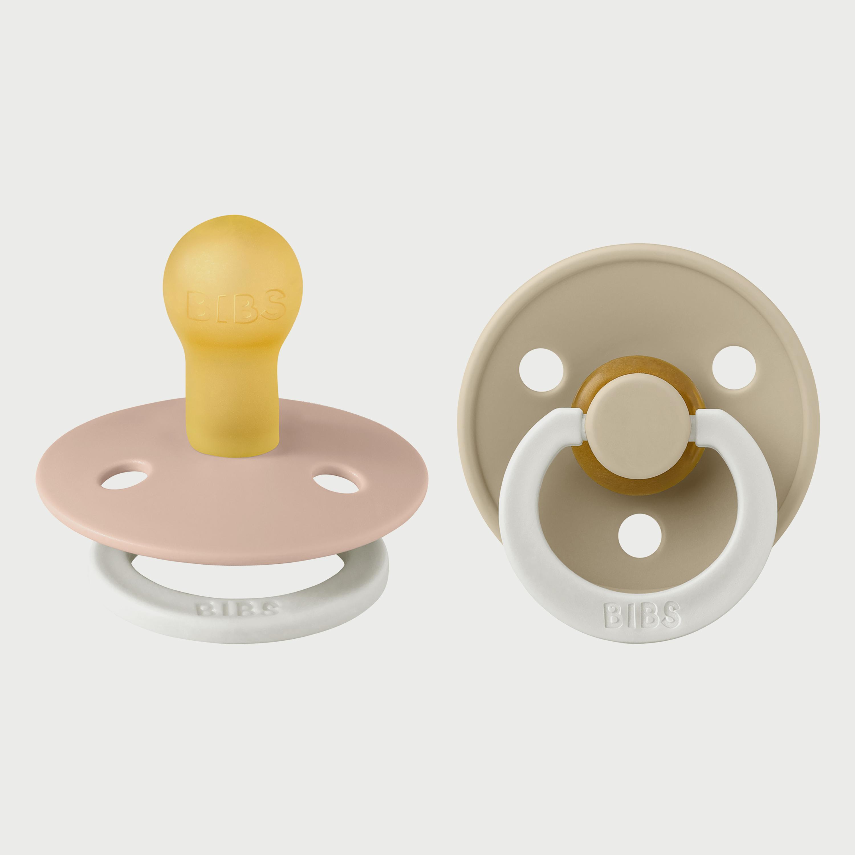 عبوة من قطعتين من كولور لاتيكس S1 من بيبس-baby-feeding-pacifiers-image-1