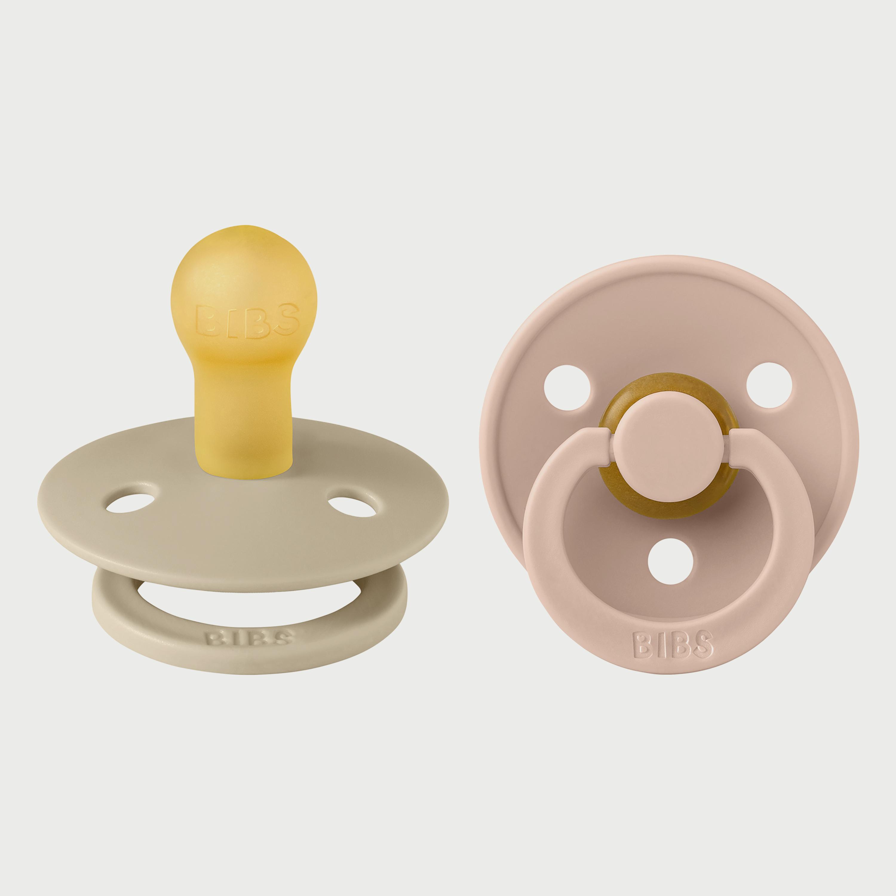 عبوة من قطعتين من كولور لاتيكس S1 من بيبس-baby-feeding-pacifiers-image-1