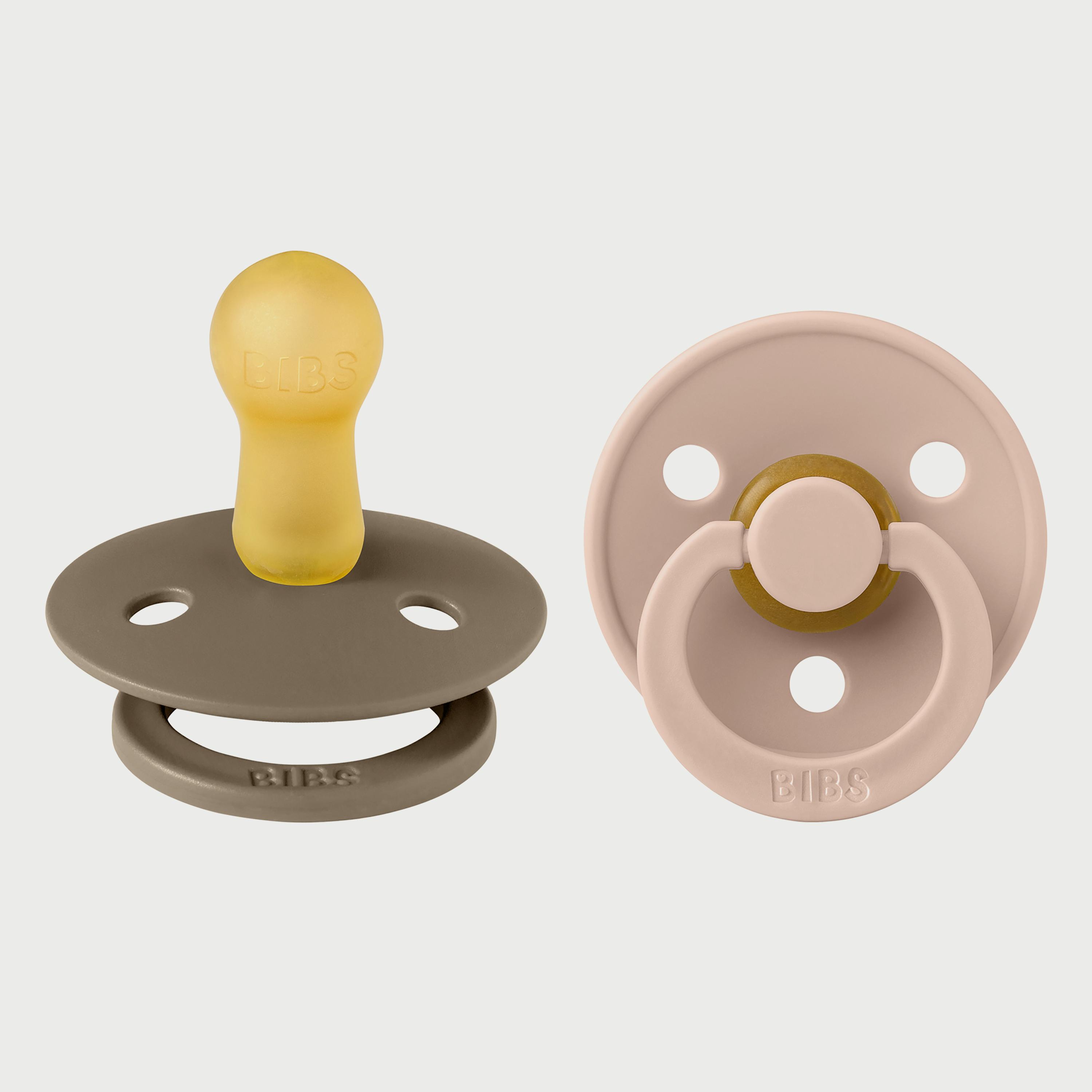 عبوة من قطعتين من كولور لاتيكس S2 من بيبس-baby-feeding-pacifiers-image-1