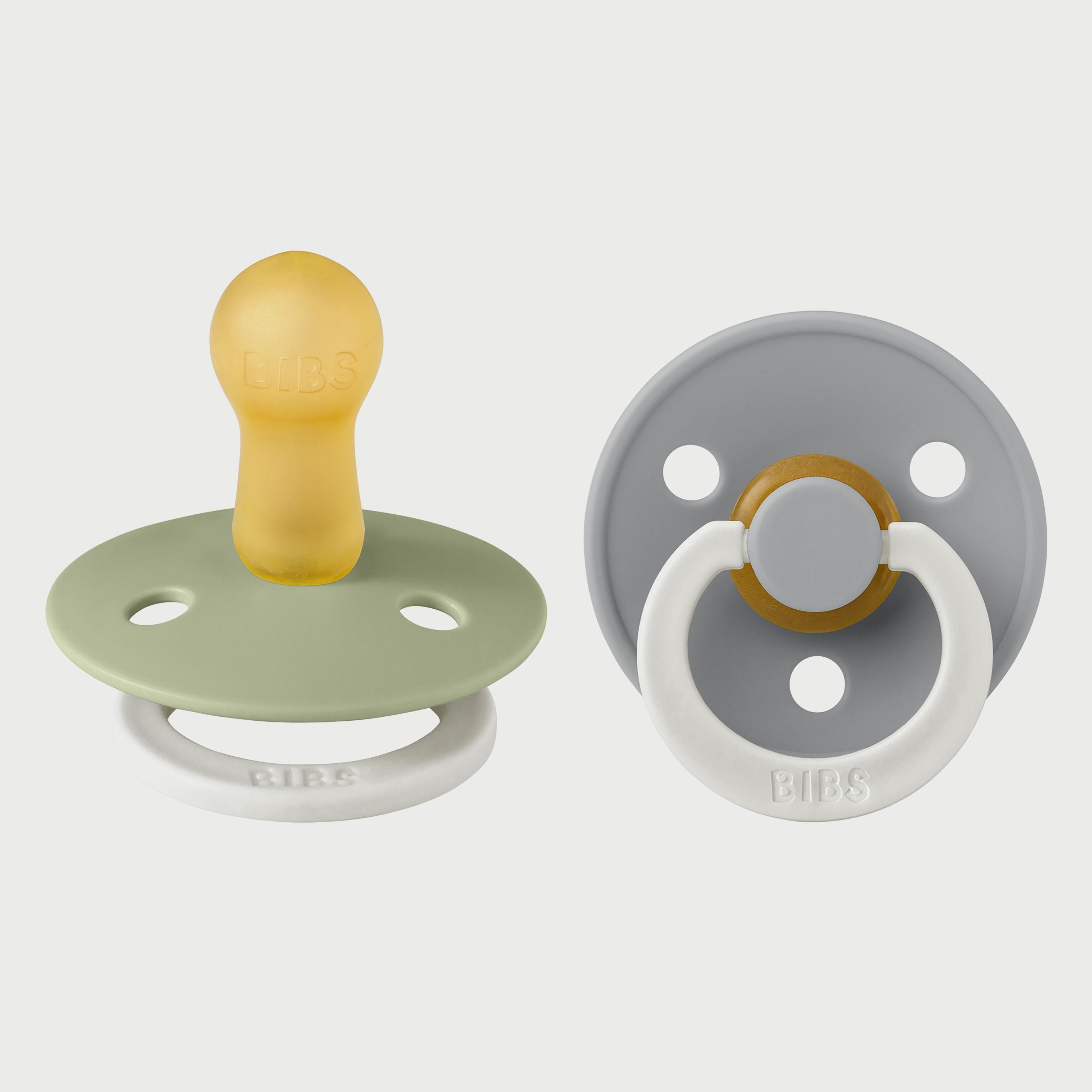 عبوة من قطعتين من كولور لاتيكس S2 من بيبس-baby-feeding-pacifiers-image-1