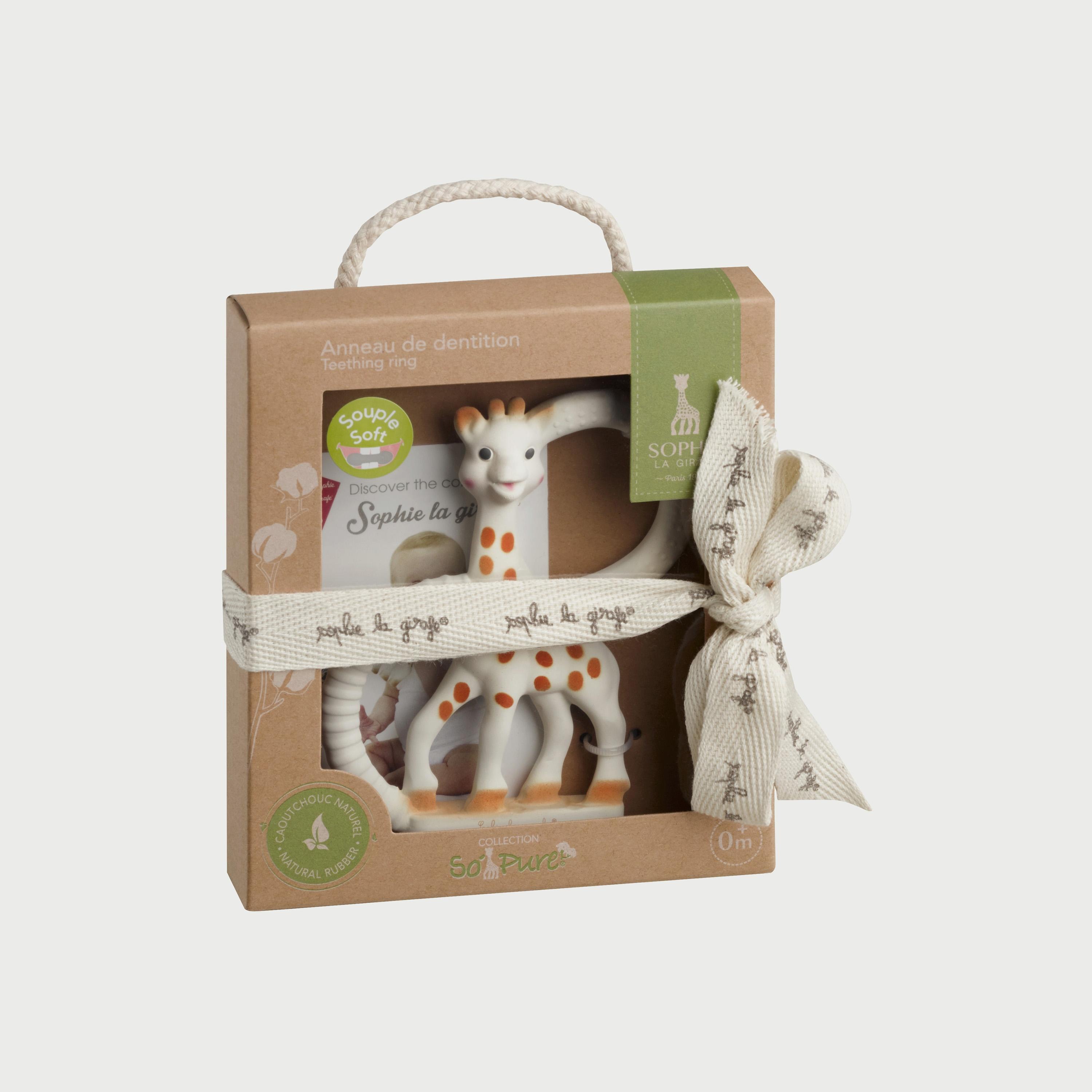 Sophie La Girafe So'Pure Teething Ring Very Soft Version-baby-feeding-teethers-image-2