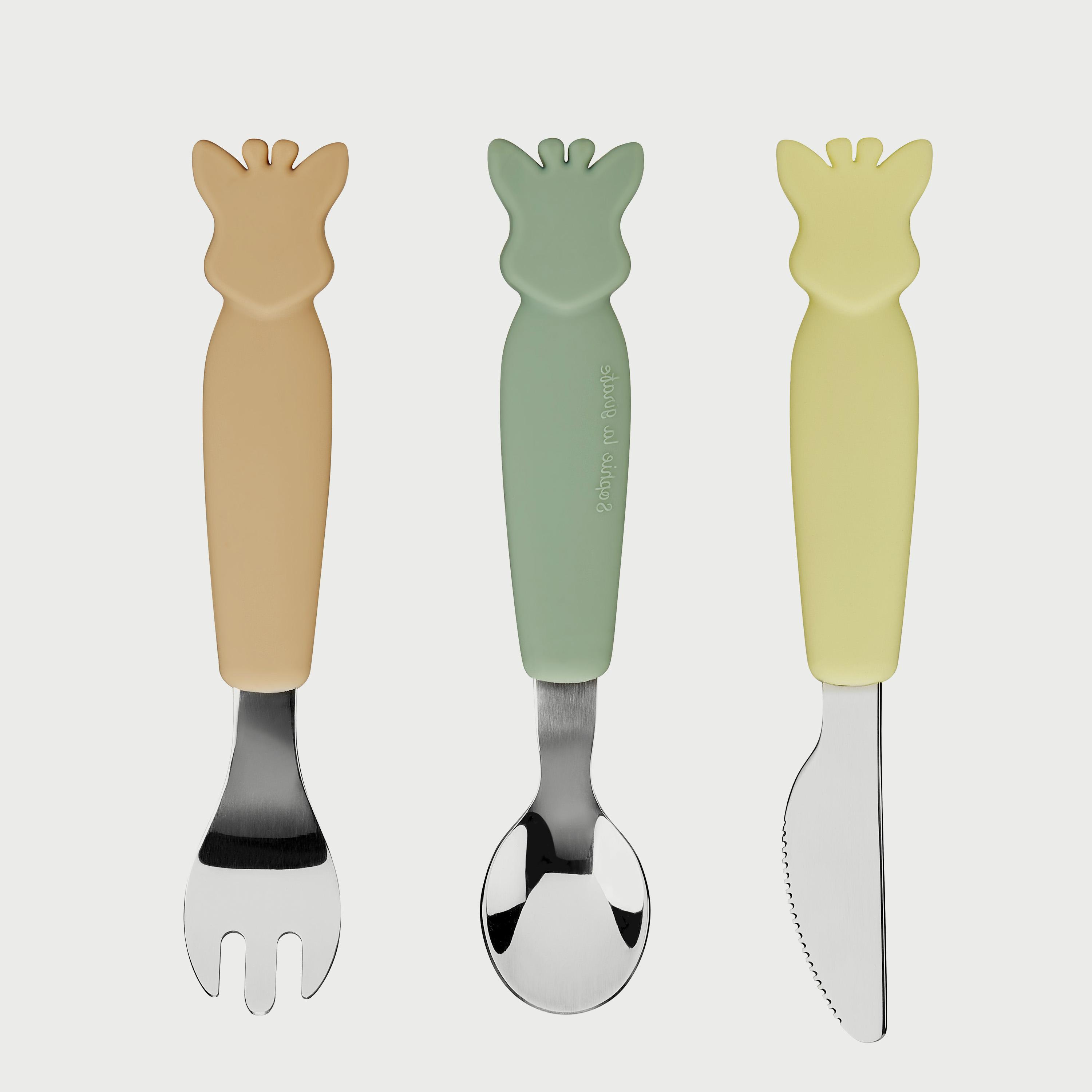 Sophie La Girafe Il Etait Une Fois Cutlery Set-baby-feeding-mealtimeessentials-image-1