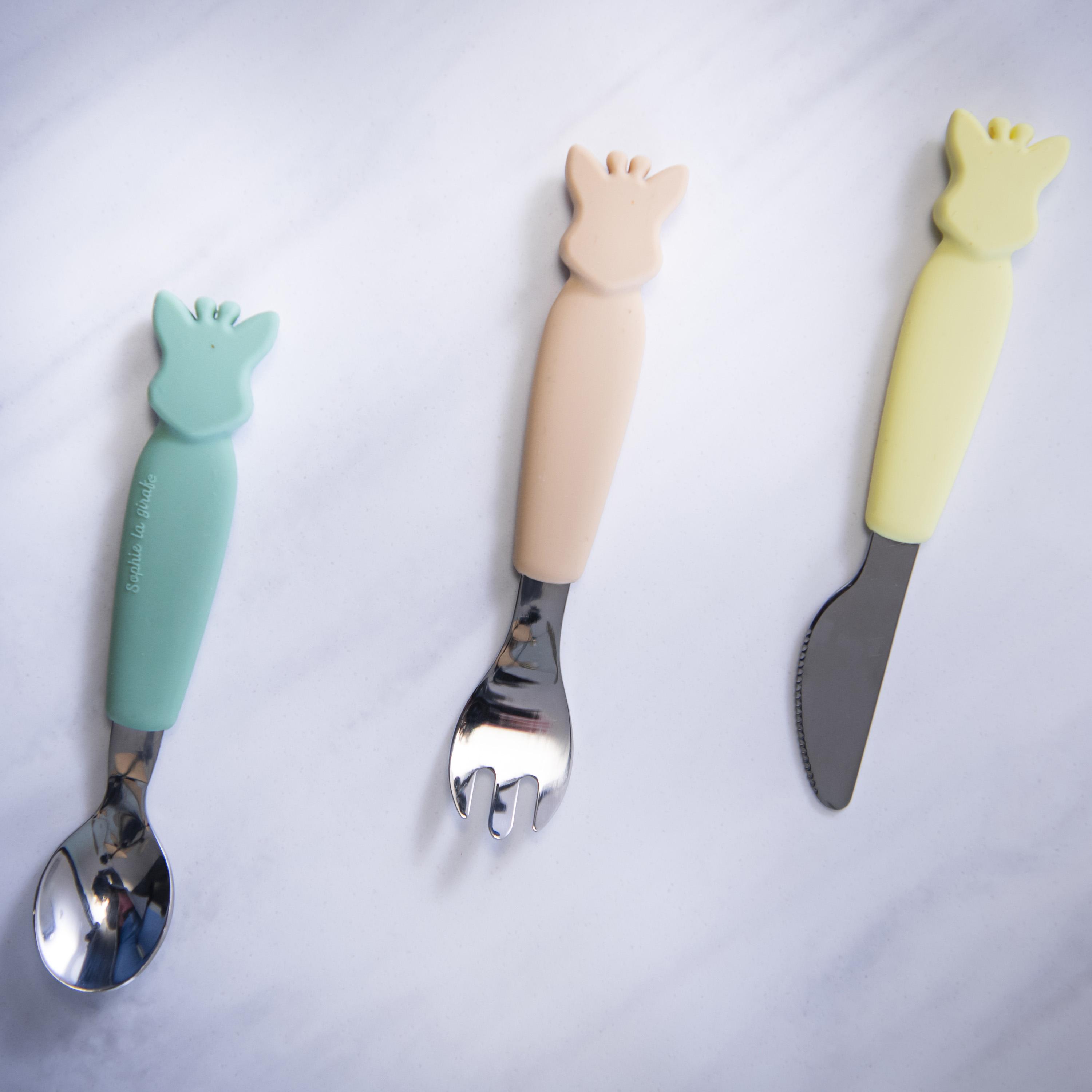 Sophie La Girafe Il Etait Une Fois Cutlery Set-baby-feeding-mealtimeessentials-image-4