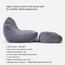 Lanny Curvy Velvet Bean Bag Chair with Footrest -InfluencerCodes_Ramadan26_All_20012026-image-9