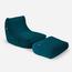Lanny Curvy Velvet Bean Bag Chair with Footrest -InfluencerCodes_Ramadan26_All_20012026-image-1