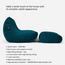 Lanny Curvy Velvet Bean Bag Chair with Footrest -InfluencerCodes_Ramadan26_All_20012026-image-2
