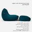 Lanny Curvy Velvet Bean Bag Chair with Footrest -InfluencerCodes_Ramadan26_All_20012026-image-3