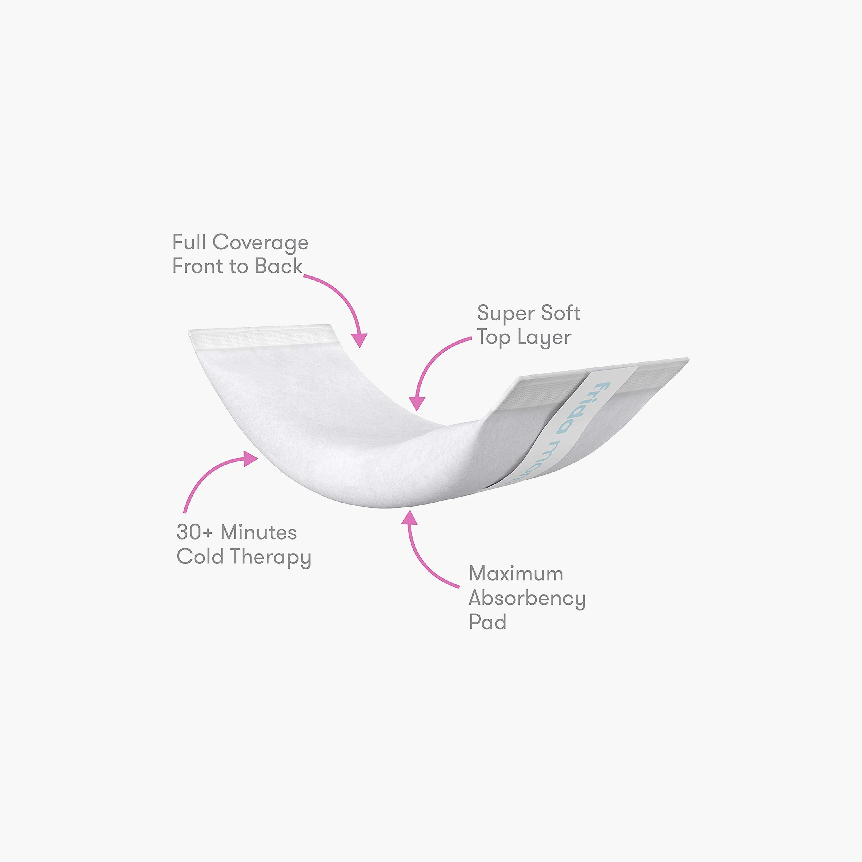 وسادات إنستانت آيس ماكسي من فريدا موم - 8 قطع-baby-maternalcare-bodyhygiene-image-2