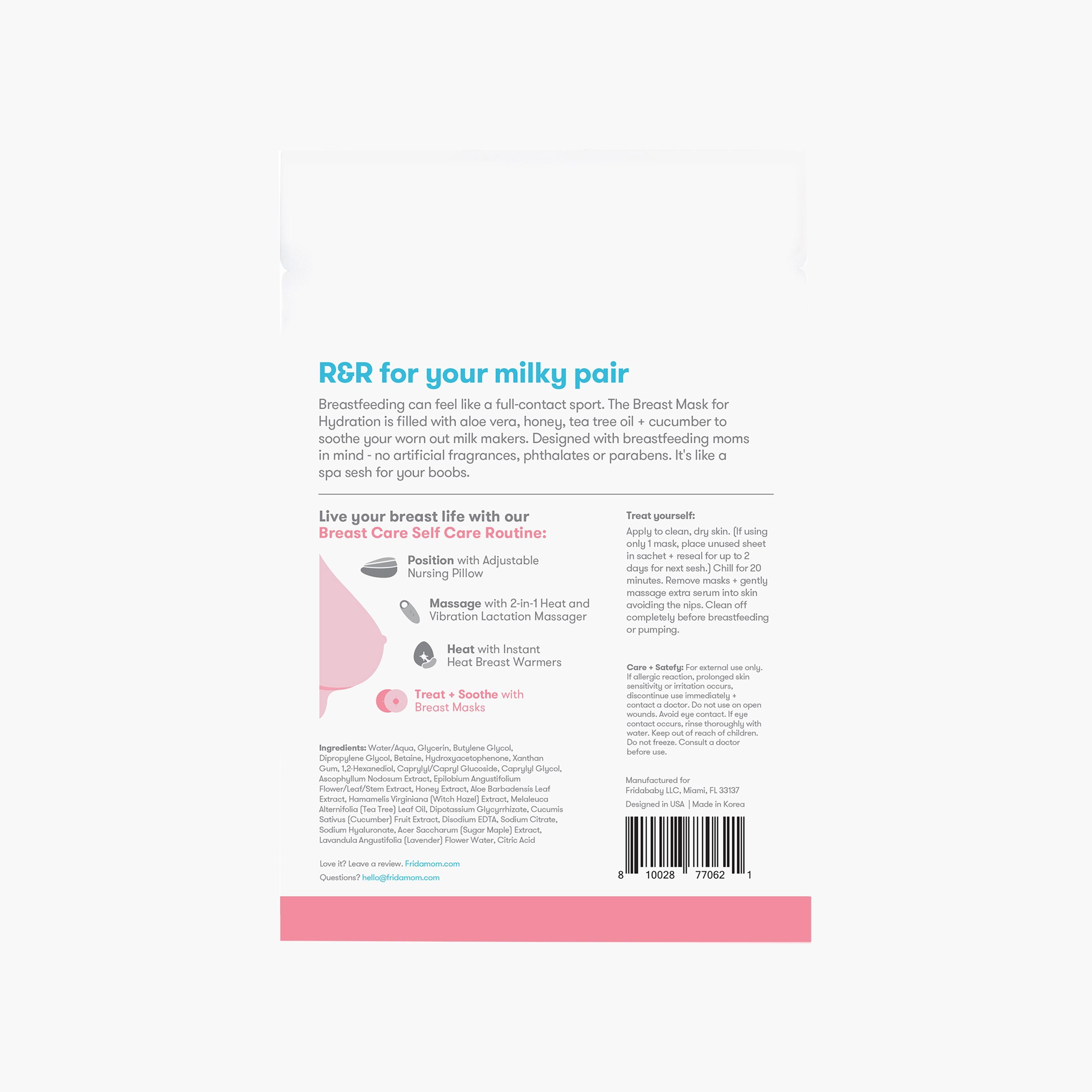 Frida Mom 2-Piece Breast Mask Sheet Set-baby-feeding-breastfeedingandcare-image-5