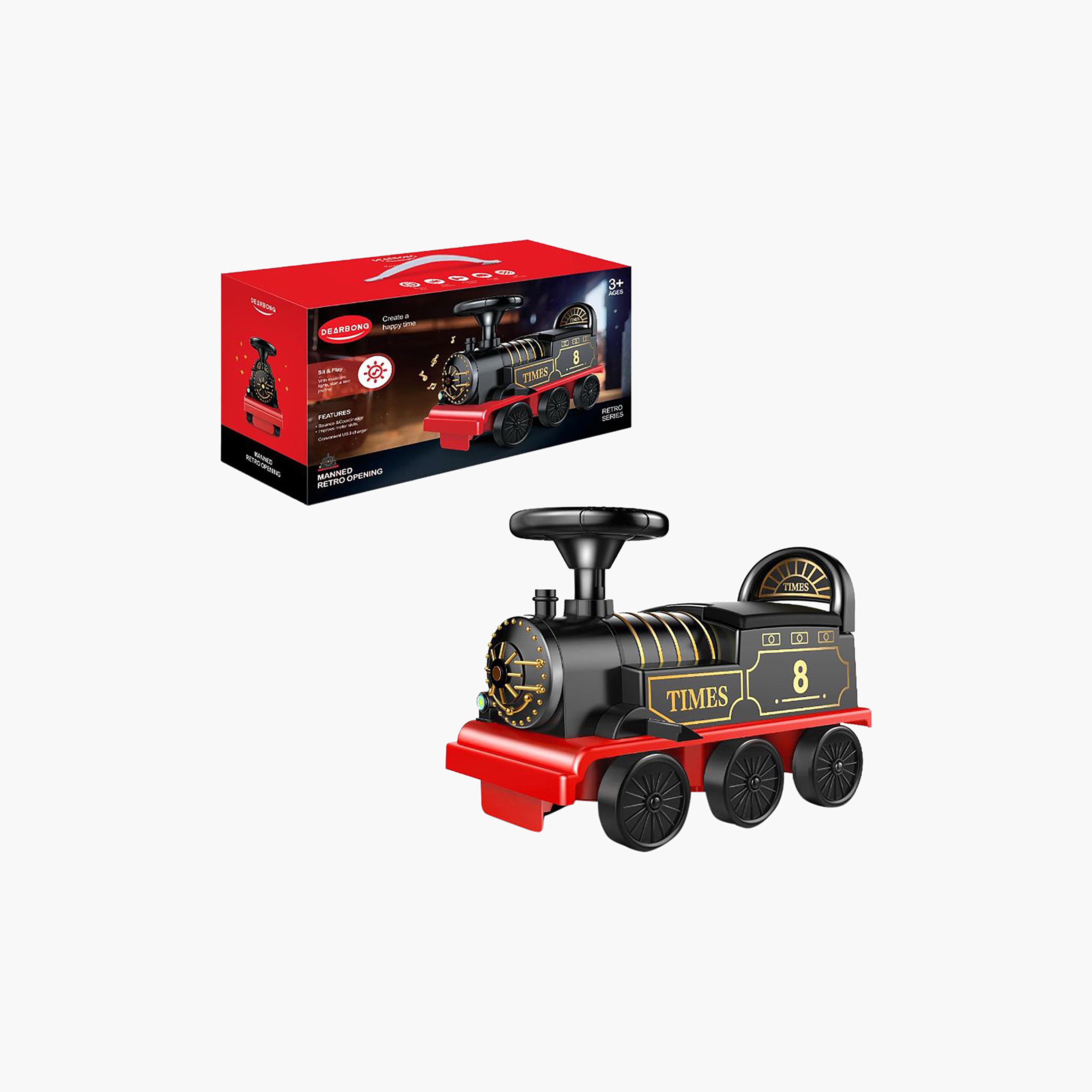 سيارة ركوب بأضواء وموسيقى من بيبي لاف-toys-playvehicles-trainsandbuses-image-1