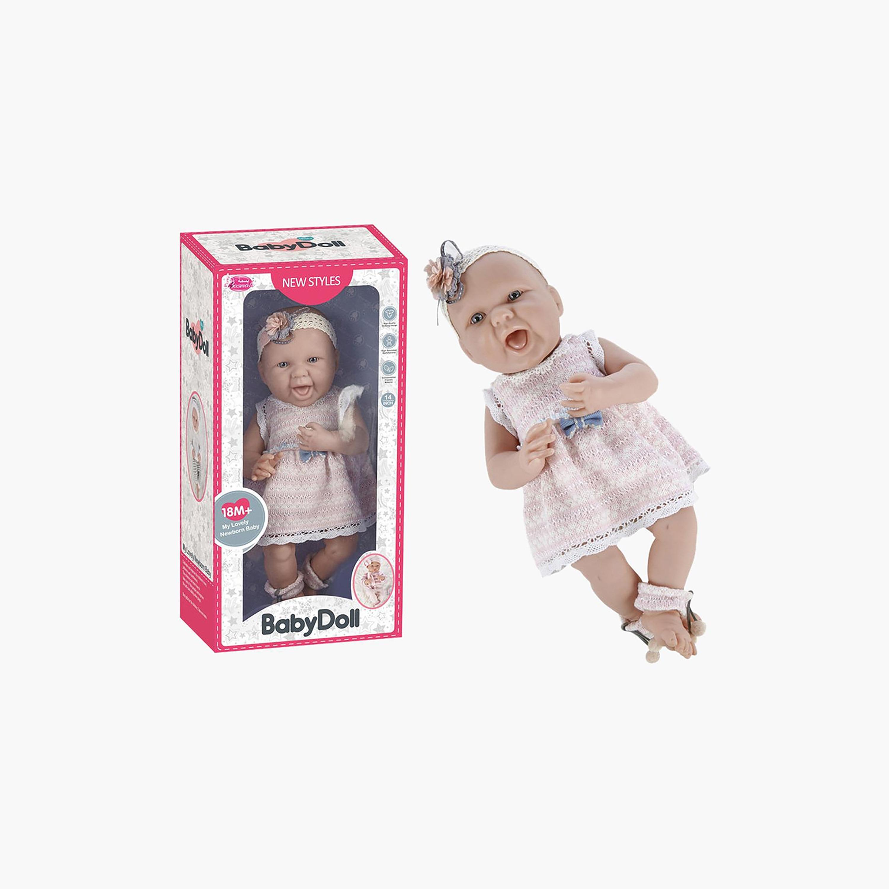 دمية طفلة بصوت من بسمة - 16 بوصة-toys-dollsandplaysets-dolls-image-2
