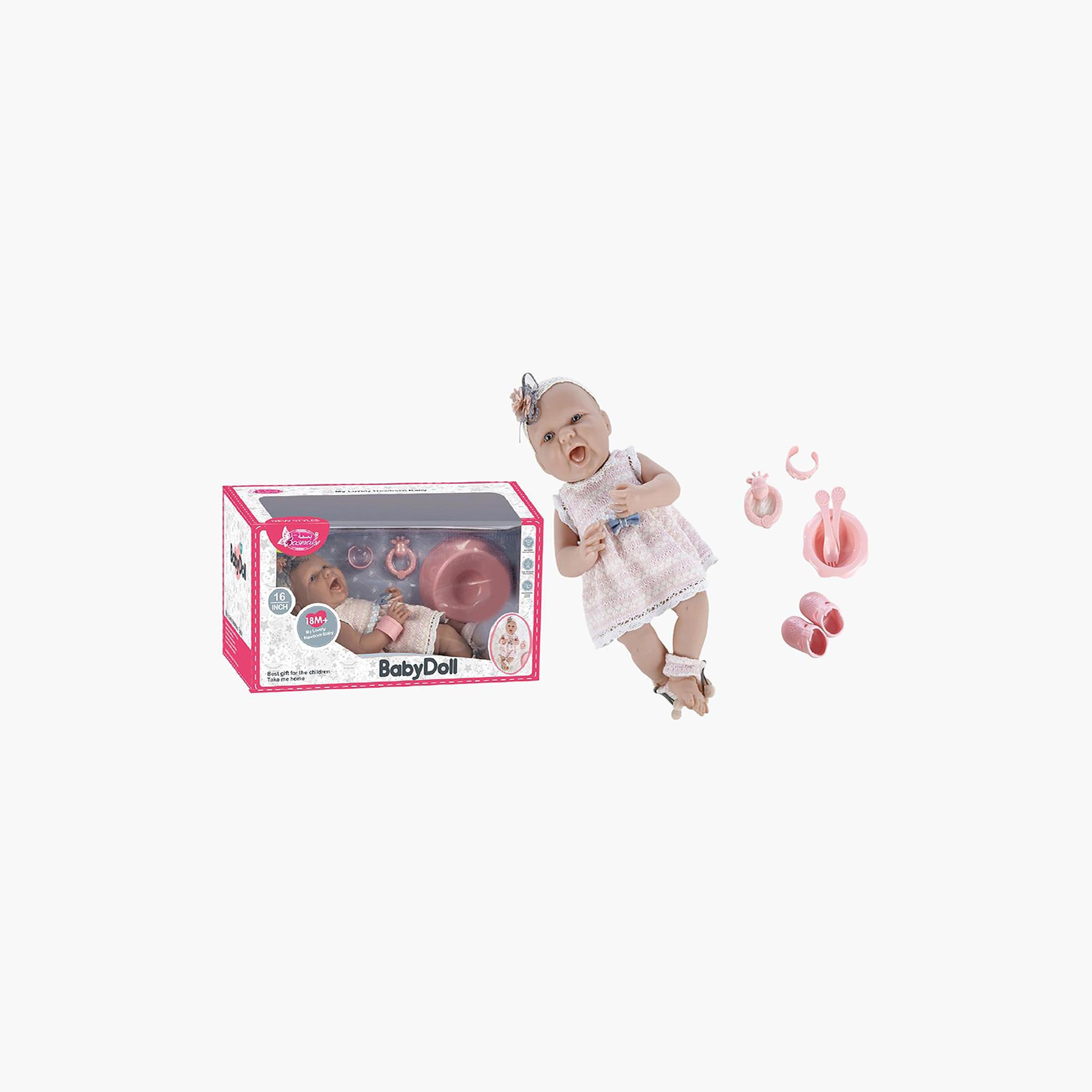 Basmah BabyDoll Playset with Sound - 16 inches-toys-dollsandplaysets-dolls-image-2