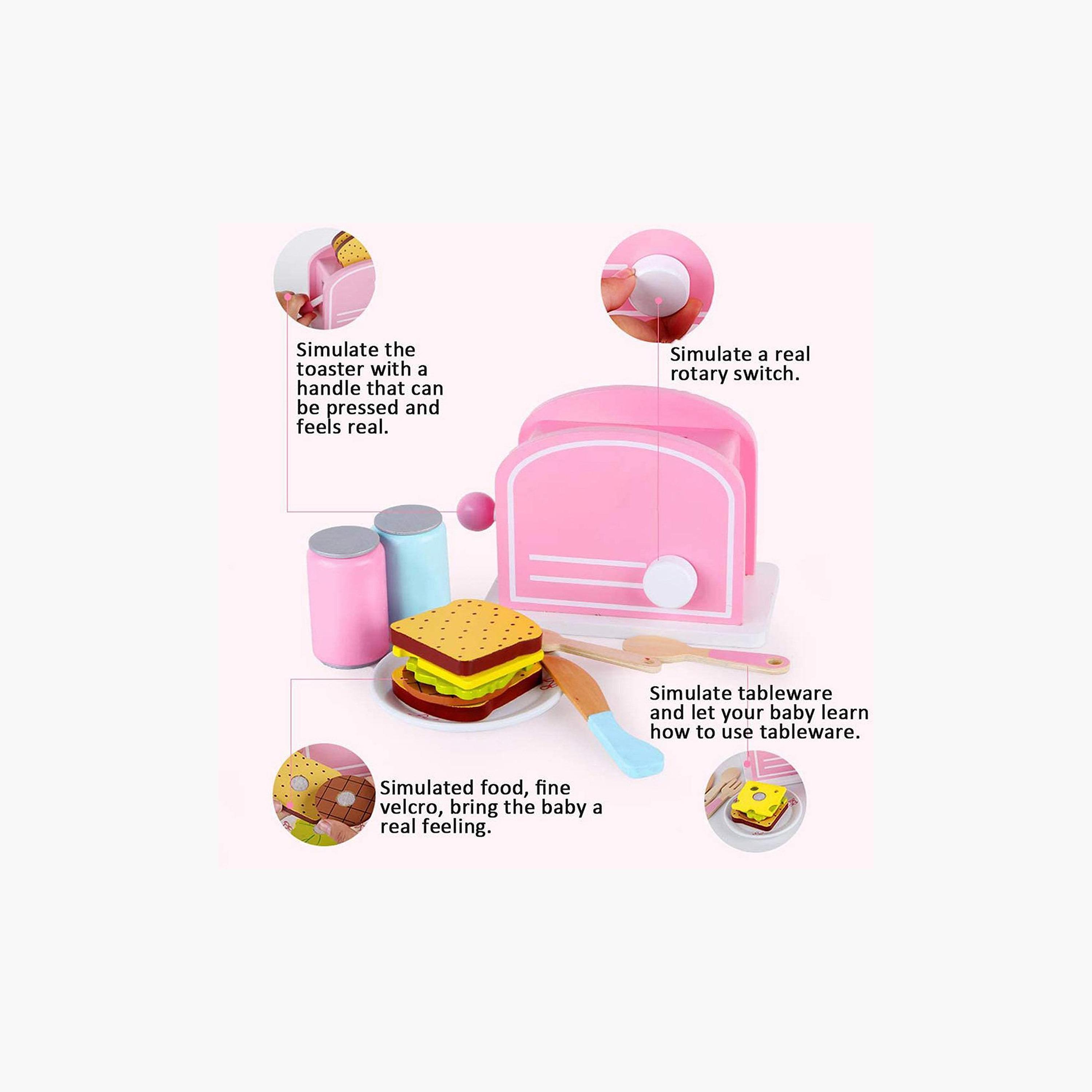Basmah Wooden Toaster Playset-toys-roleplay-kitchensets-image-5
