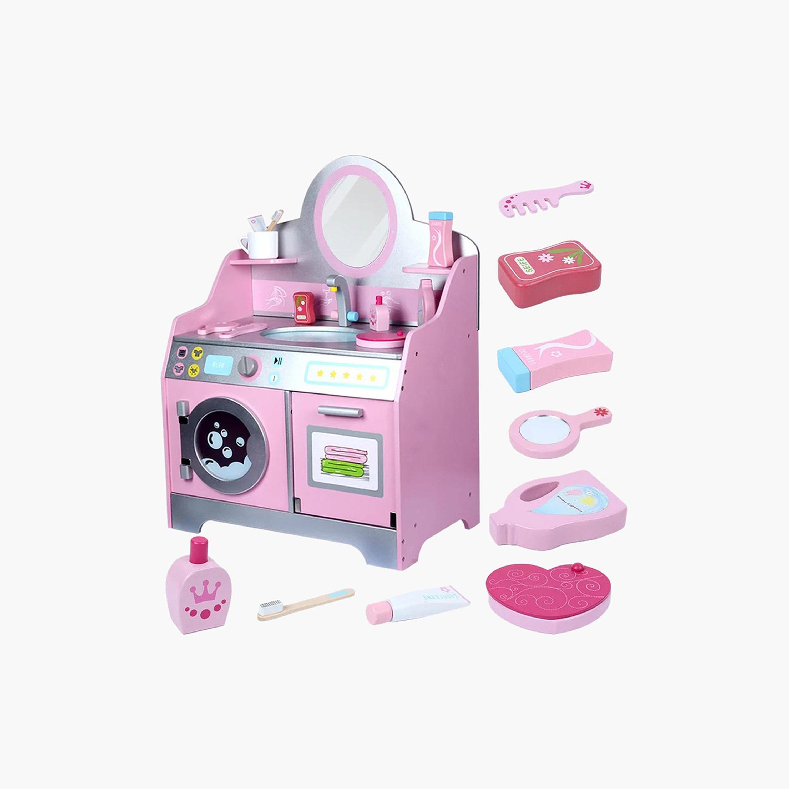 Basmah Wooden Wash Gargle Playset-toys-roleplay-kitchensets-image-3