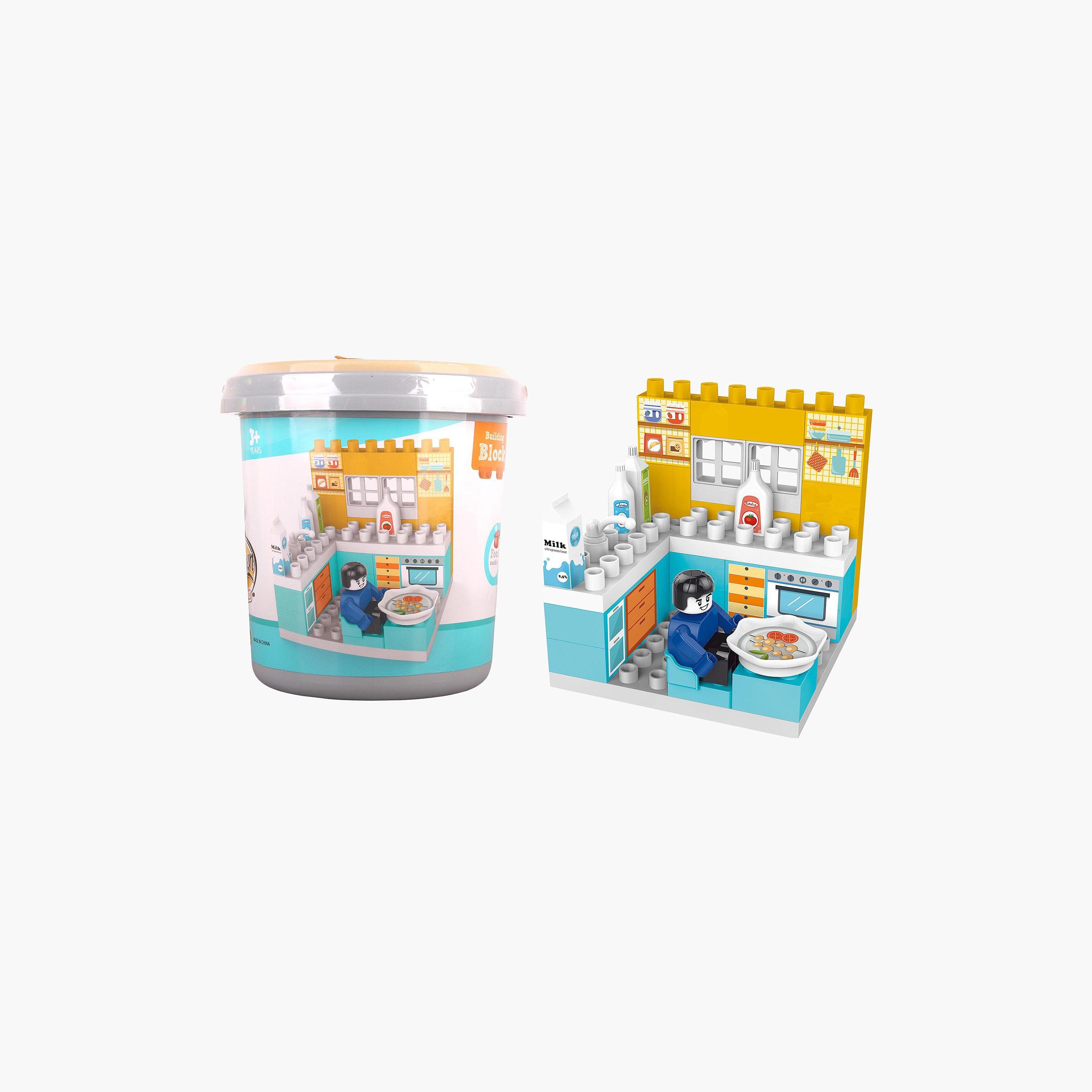 Hoda Way Kitchen Building Blocks Set - 31 Pieces-toys-buildingblocks-blocks-image-2