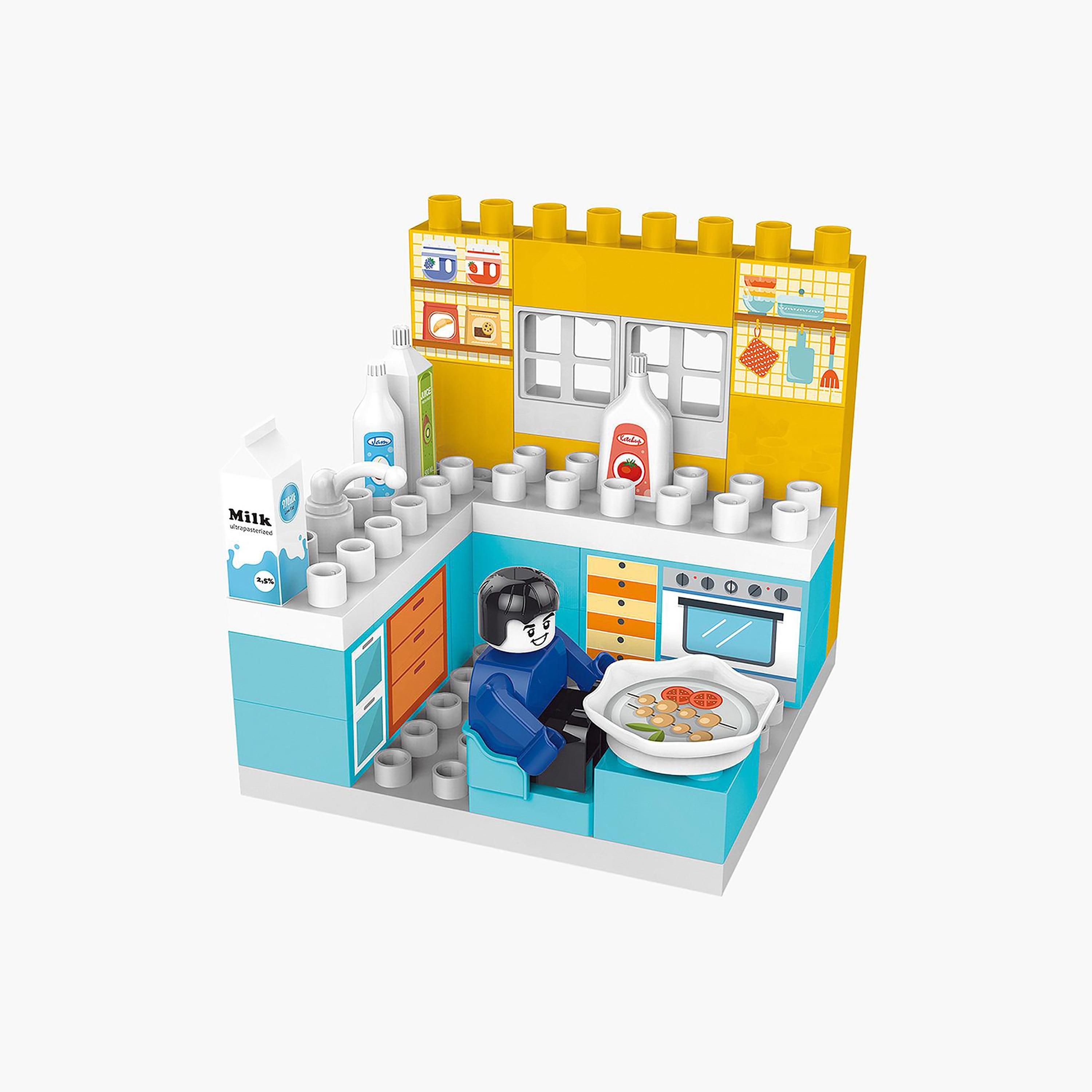 Hoda Way Kitchen Building Blocks Set - 31 Pieces-toys-buildingblocks-blocks-image-3