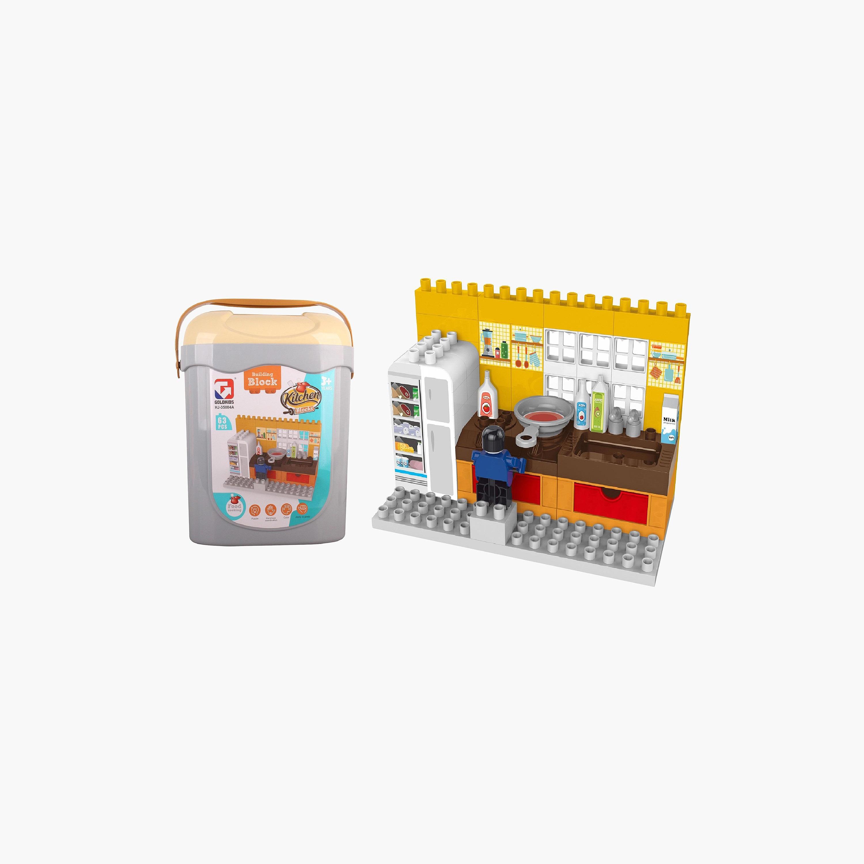 Hoda Way Kitchen Blocks Set - 63 Pieces-toys-buildingblocks-blocks-image-3