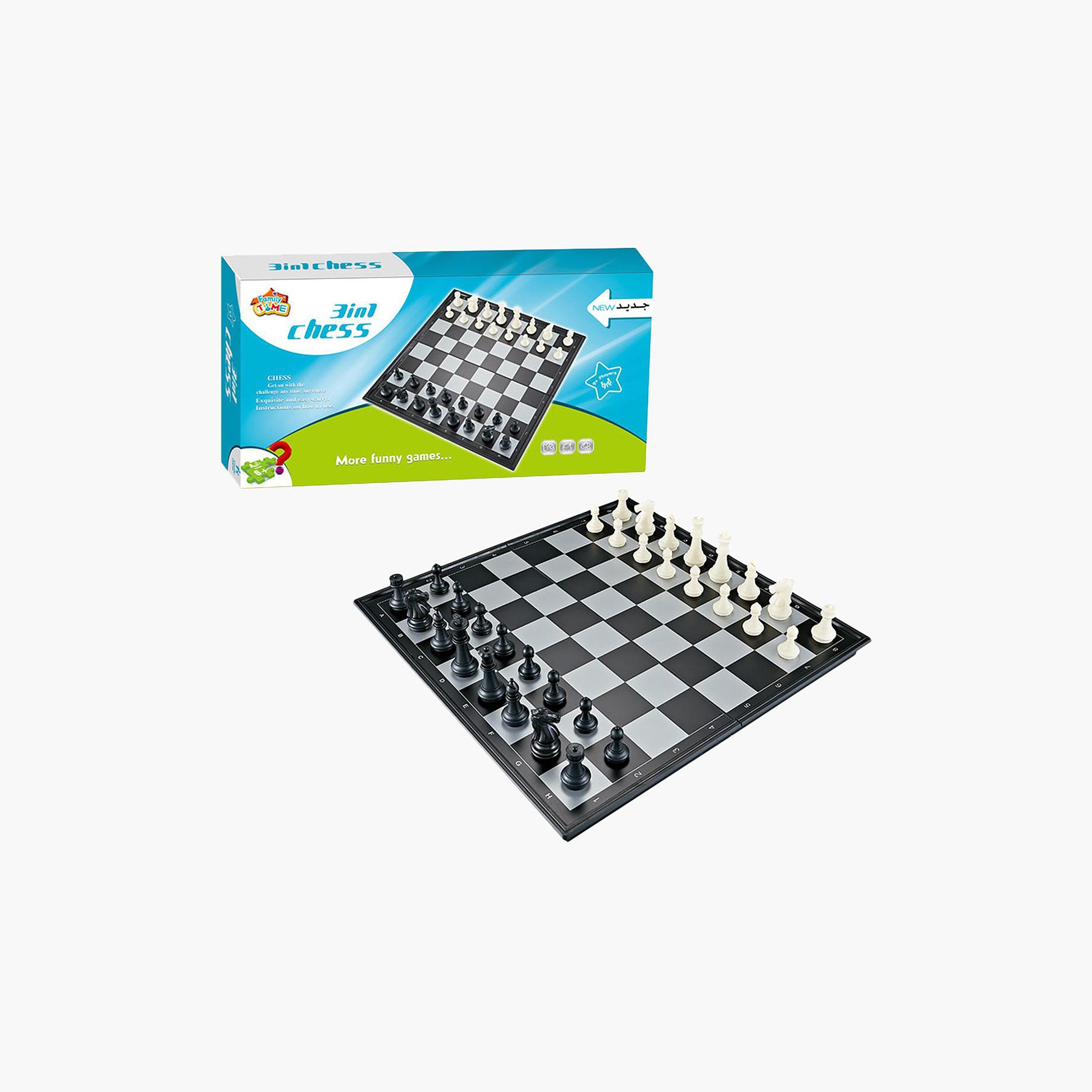 لعبة شطرنج لوحية مغناطيسية 3 في 1 من فاميلي تايم-toys-indoortoys-boardgames-image-1