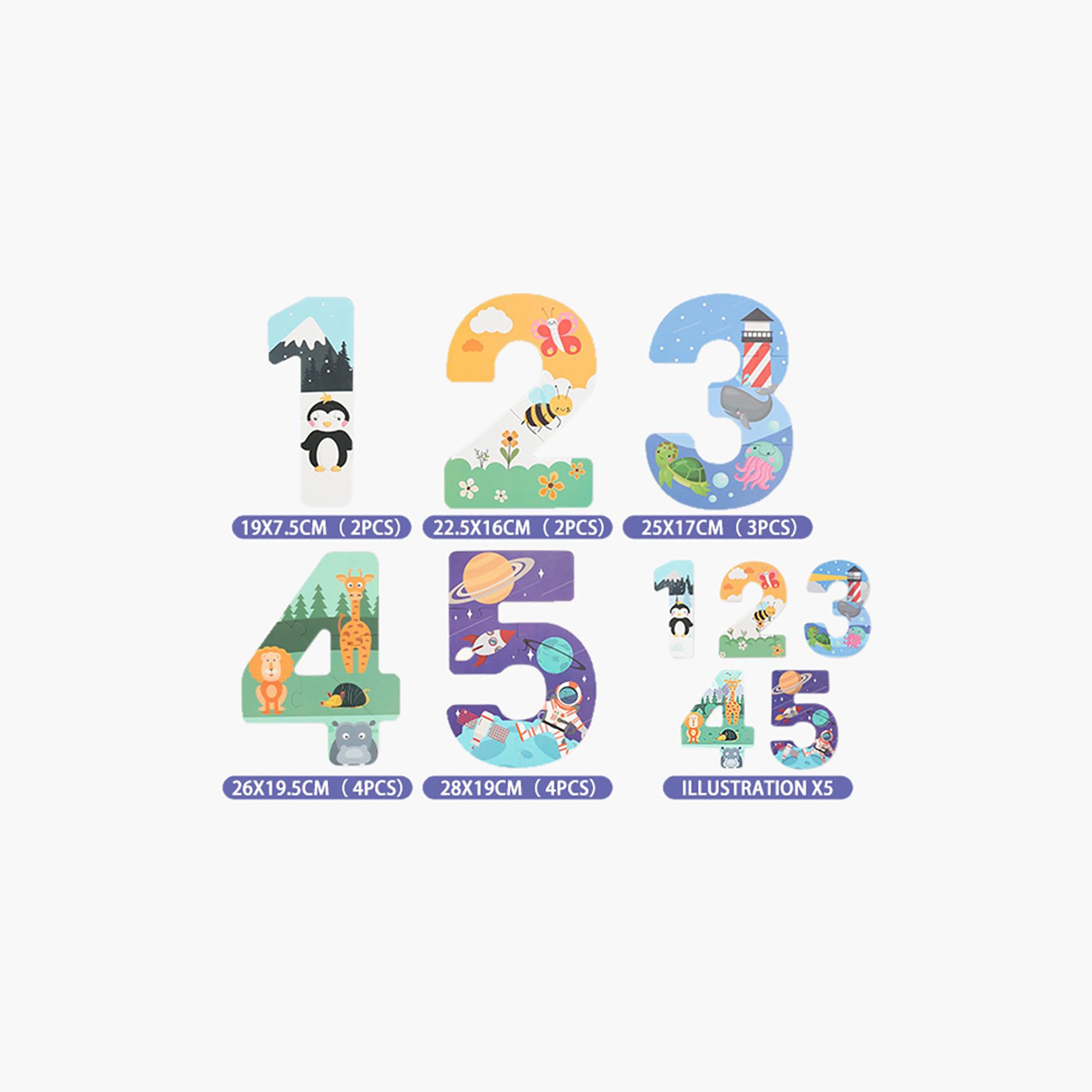 Family Center Numbers Puzzle Set - 16 Pieces-toys-indoortoys-puzzles-image-2
