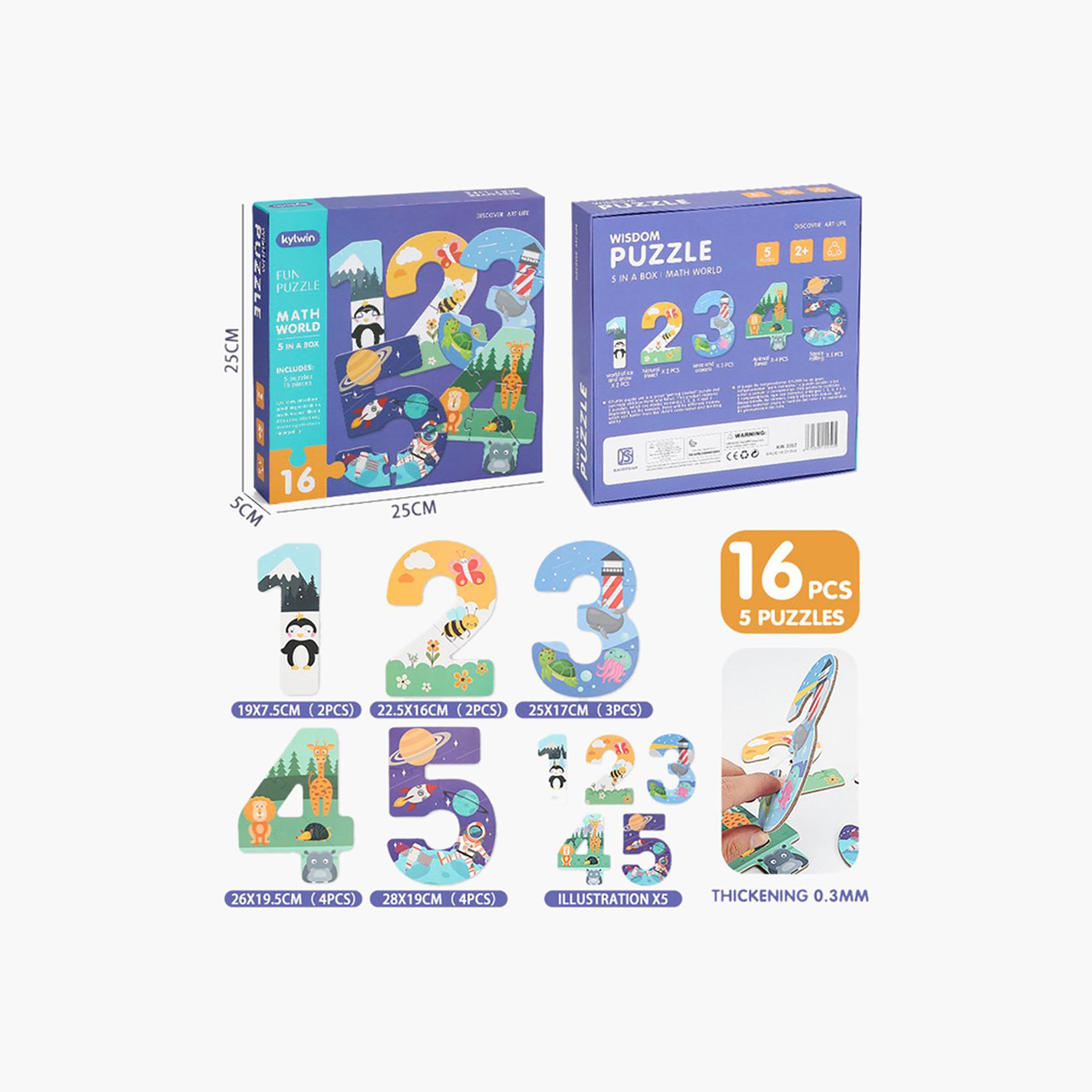 Family Center Numbers Puzzle Set - 16 Pieces-toys-indoortoys-puzzles-image-3