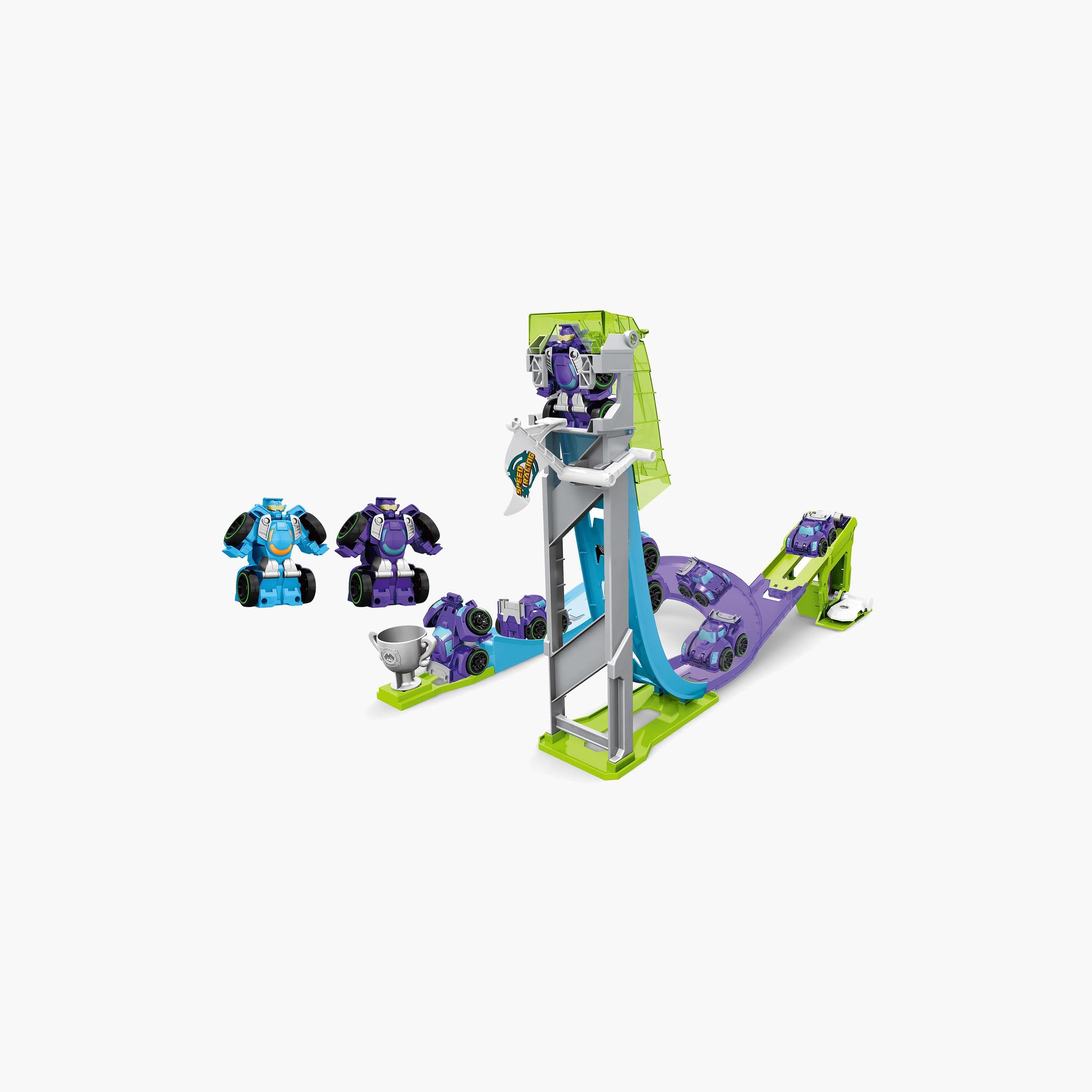 مجموعة روبوت قابل للتحول ومضمار من إف سي زد-toys-playvehicles-vehicleplaysets-image-2