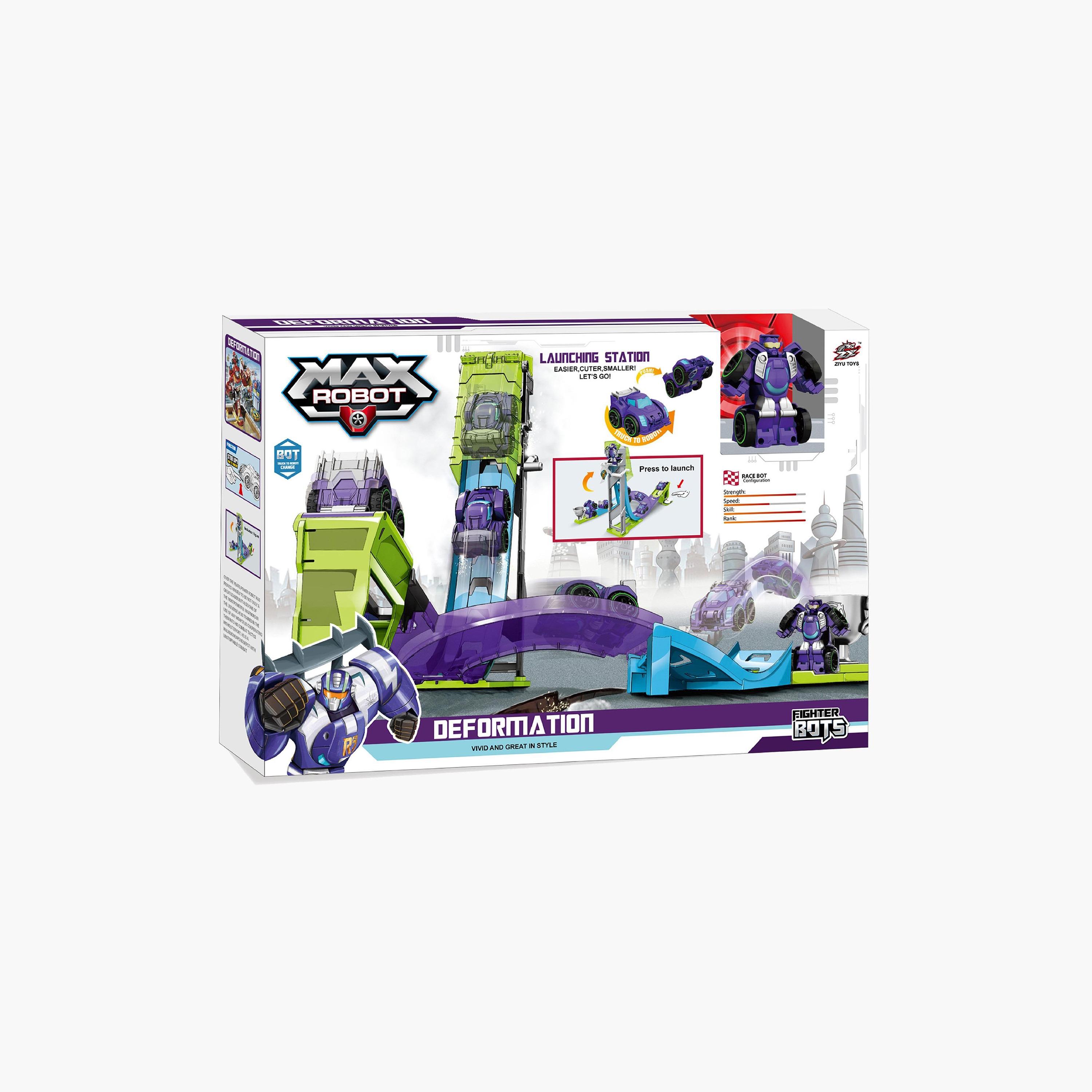 مجموعة روبوت قابل للتحول ومضمار من إف سي زد-toys-playvehicles-vehicleplaysets-image-3
