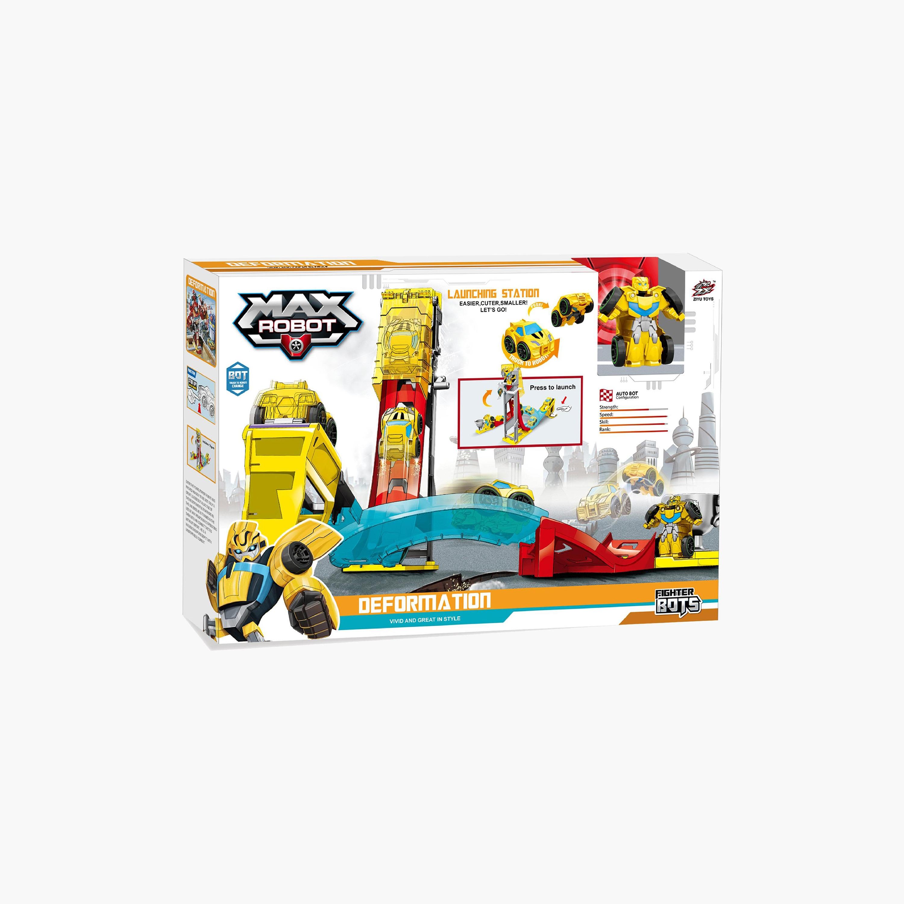 مجموعة روبوت قابل للتحول ومضمار من إف سي زد-toys-playvehicles-vehicleplaysets-image-3